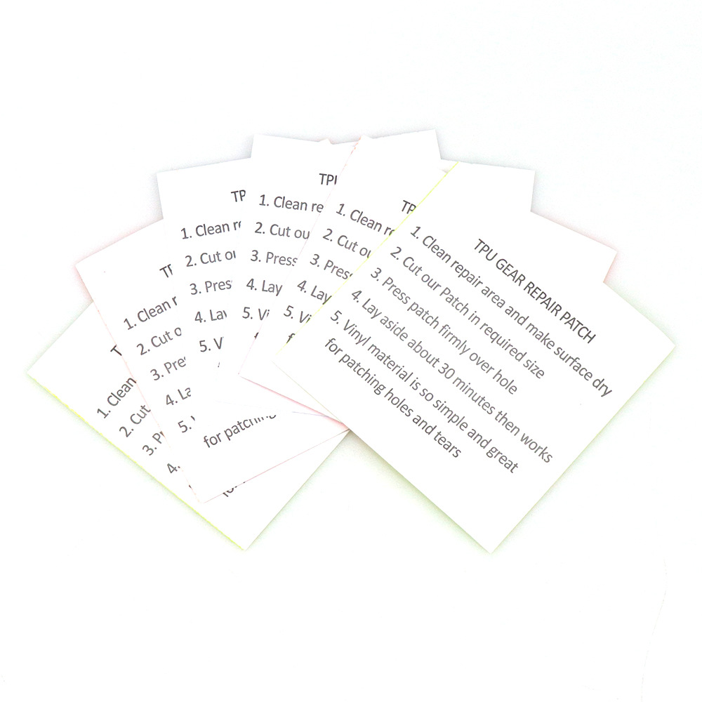 TPU Pool Patch Repair Kit for Air Mattress, Swimming Pool, Bounce House, Tent, Canvas, Canopy, Pool Floats, Tubes Air Bed and Inflatable Toys