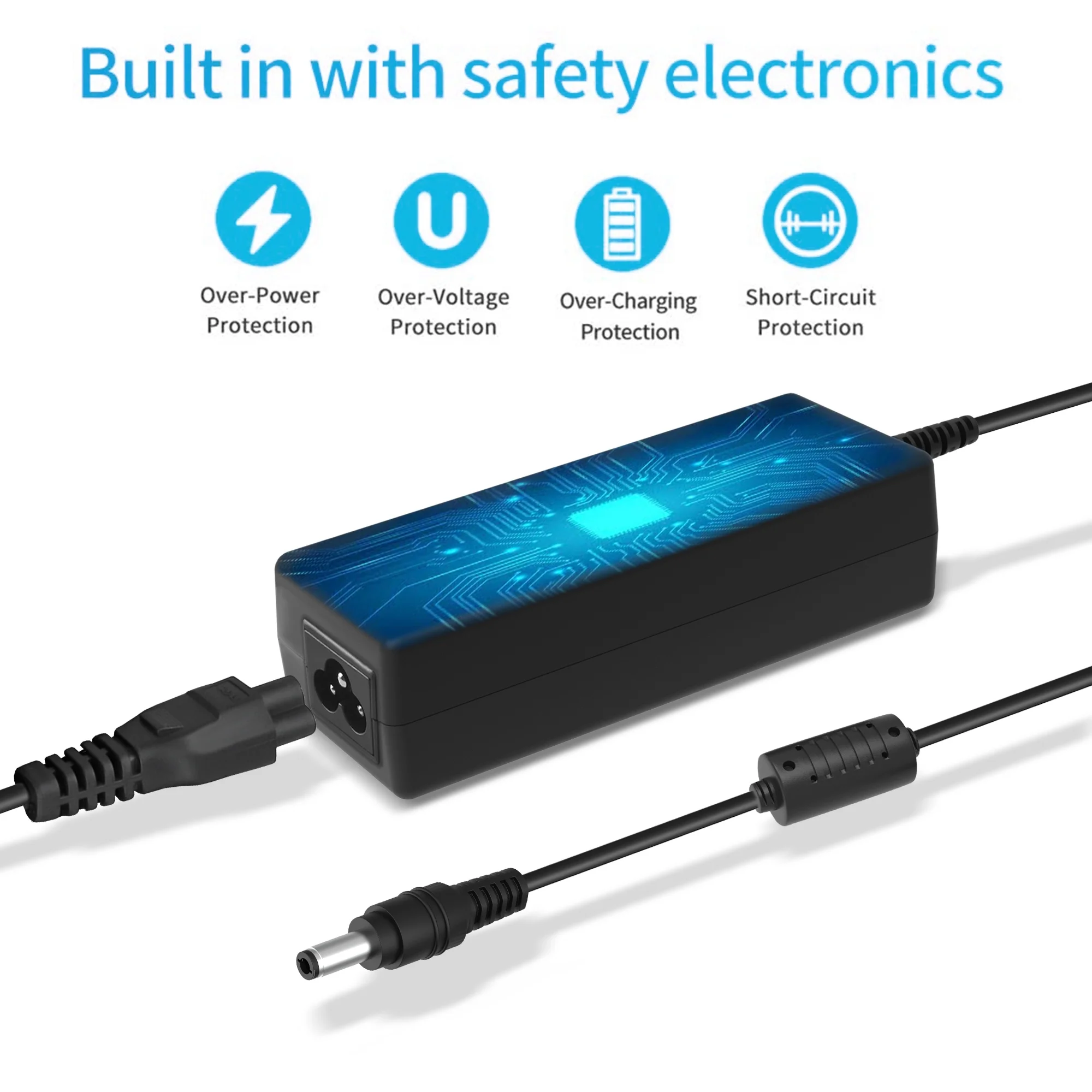 KONKIN BOO AC Adapter Charger Replacement For Jetson Electric Bikes JCRUZ-BKG Cruise Scooter Power Supply Cord Mains