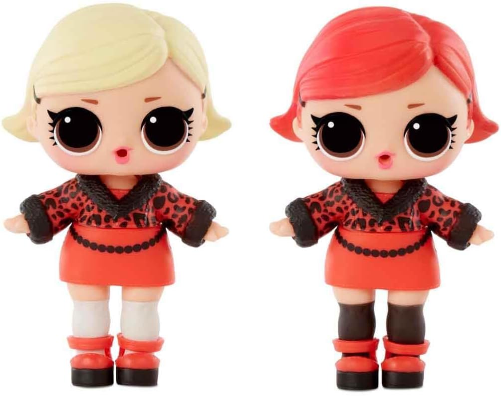 2-N-1 LOL Surprise Me & My Lil Sis Color Change Dolls, Great Gift for Kids Children Ages 4 5 6+