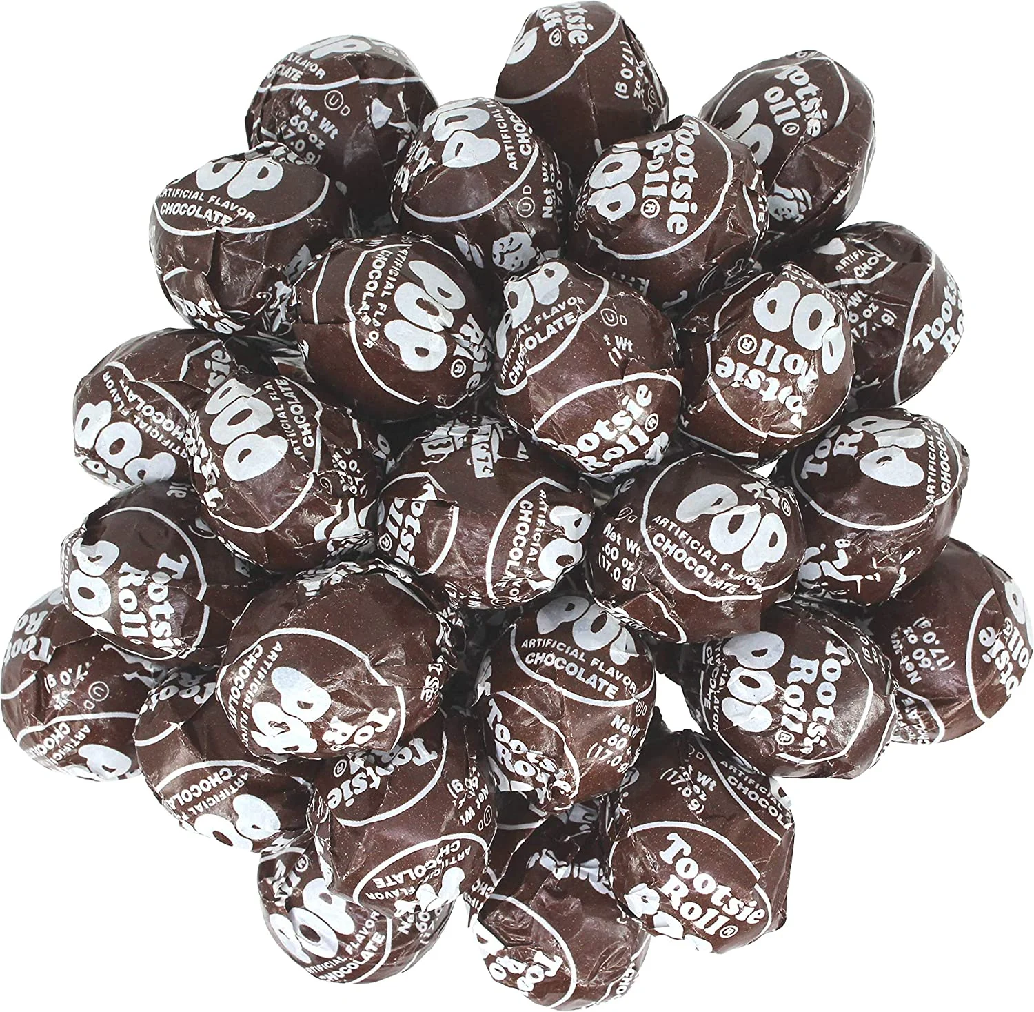 Tootsie Pops, Chocolate Flavor, 50 Pieces
