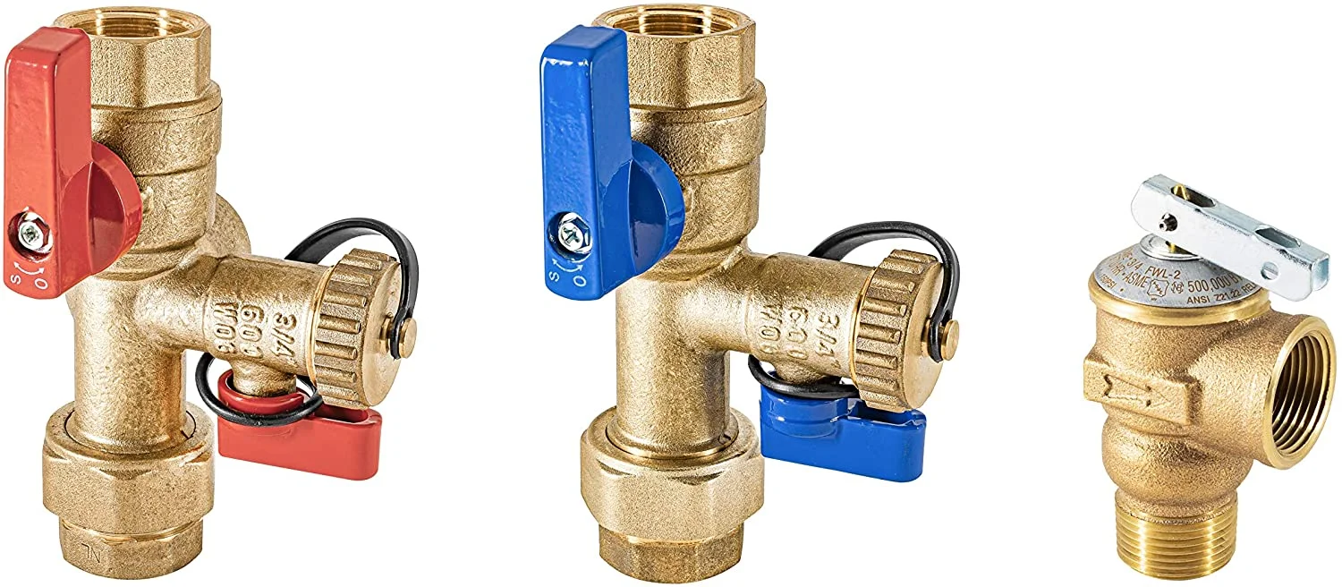 Metpure TKLS-CK Tankless Water Heater natural propane gas Isolation Valve 3/4