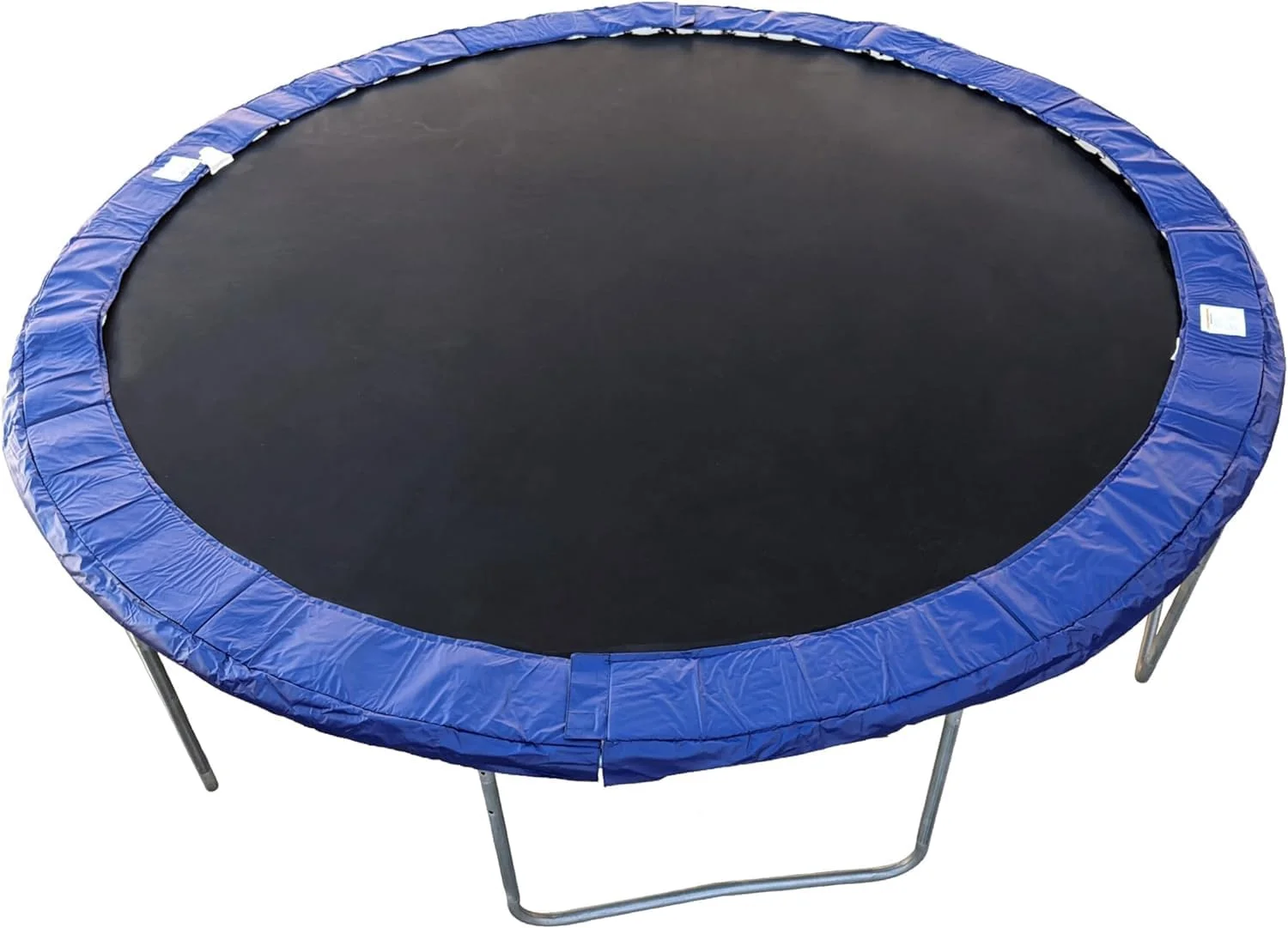 Trampoline Replacement Blue 15FT Pad For 15Ft Frames Easy Install Water Resistant Universal Trampoline Accessories Spring Cover Trampoline Replacement Safety Pad