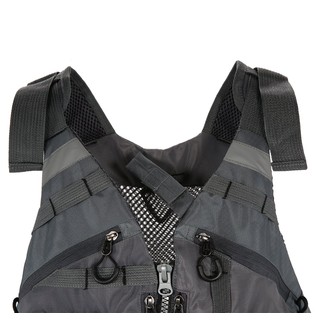 Lixada ​Lixada Outdoor Breathable Padded Superior 209lb BearingLife Safety Jacket Swimming Sailing Waistcoat Utility Vest Floatati