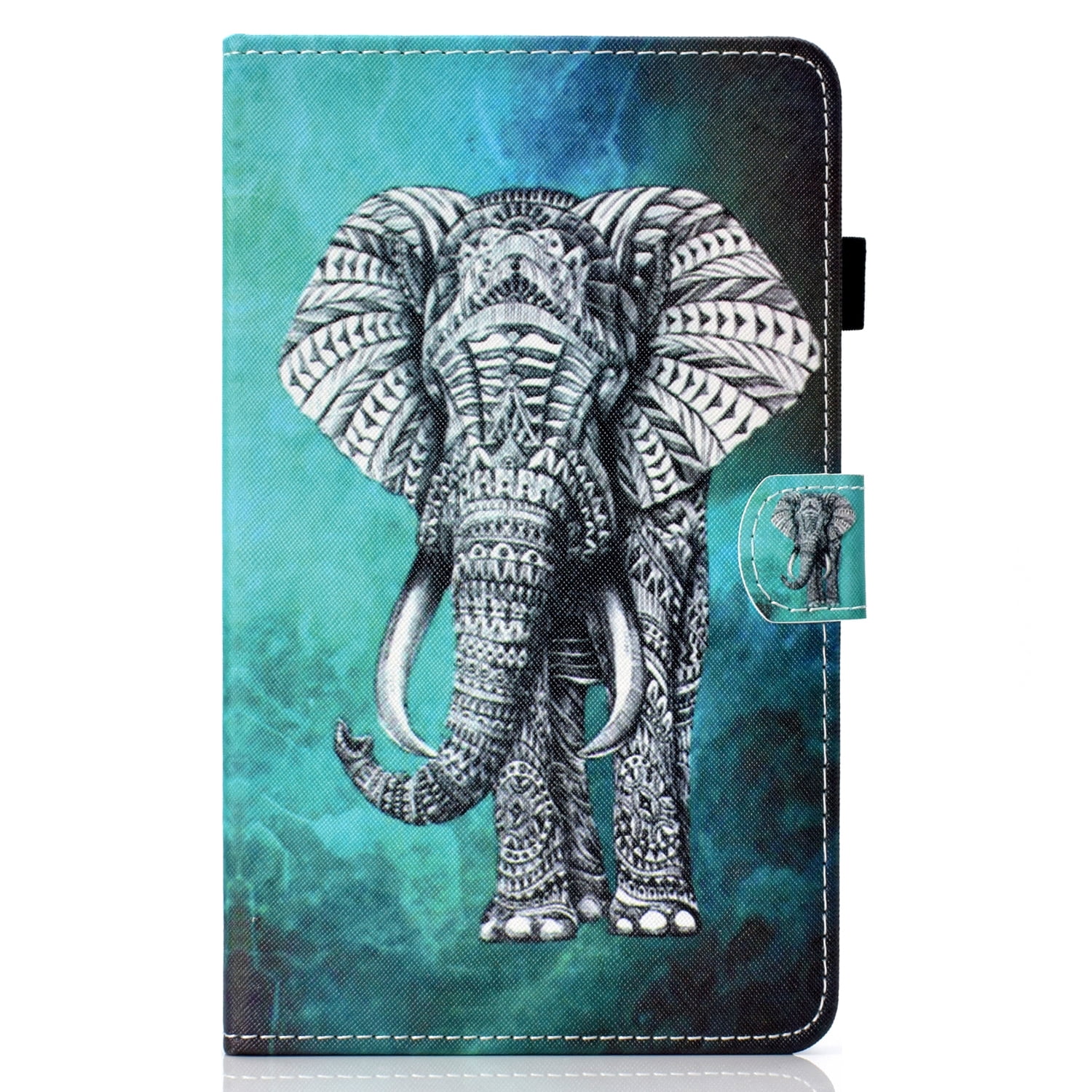 iPad 10th Generation Case 10.9 Inch,TECH CIRCLE Multi-Angle Viewing Slim Fit Folio Stand Case Full Body Protective Cover with Auto Sleep Wake Smart Cover for 10.9” iPad 10th Gen 2022 Release,Elephant