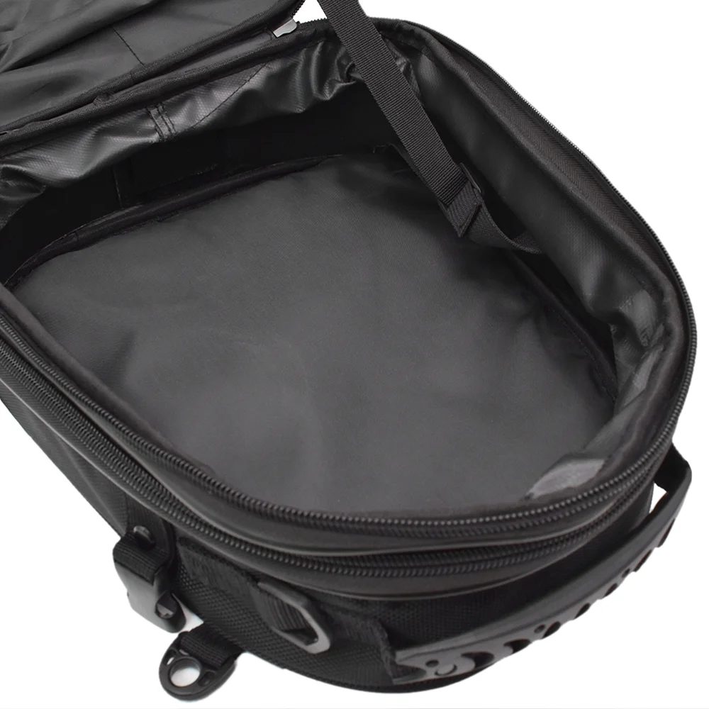 Waterproof Motorcycle Seat Tail Bag Multifunctional Expandable Motorcycle Luggage Bag Motorbike Bag Handbag