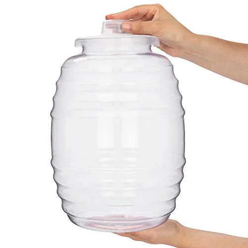 Champs Plastic Jar Vitrolero 3 gal - Case - 4 Units