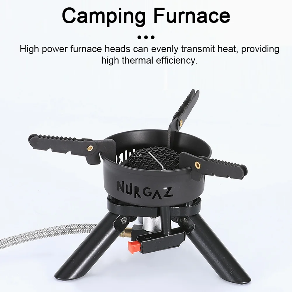 Durable and Antirust Camping Furnace for Water Boiling and Cooking