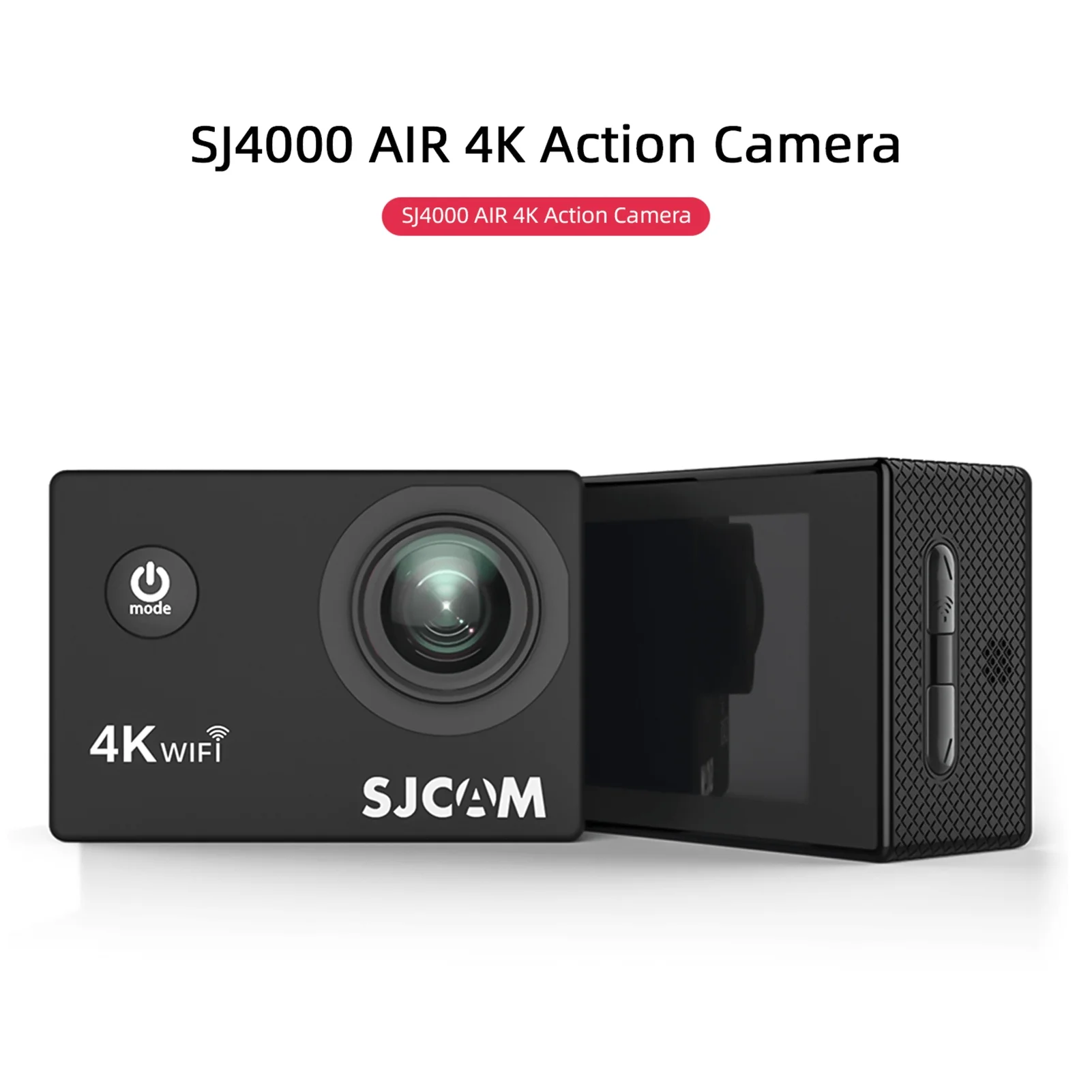 Anself 4K Sports Camera with 2-inch IPS Screen, 16MP, 170°Wide Angle, WiFi Connection, Waterproof Case - Capture Quality Moments Everywhere