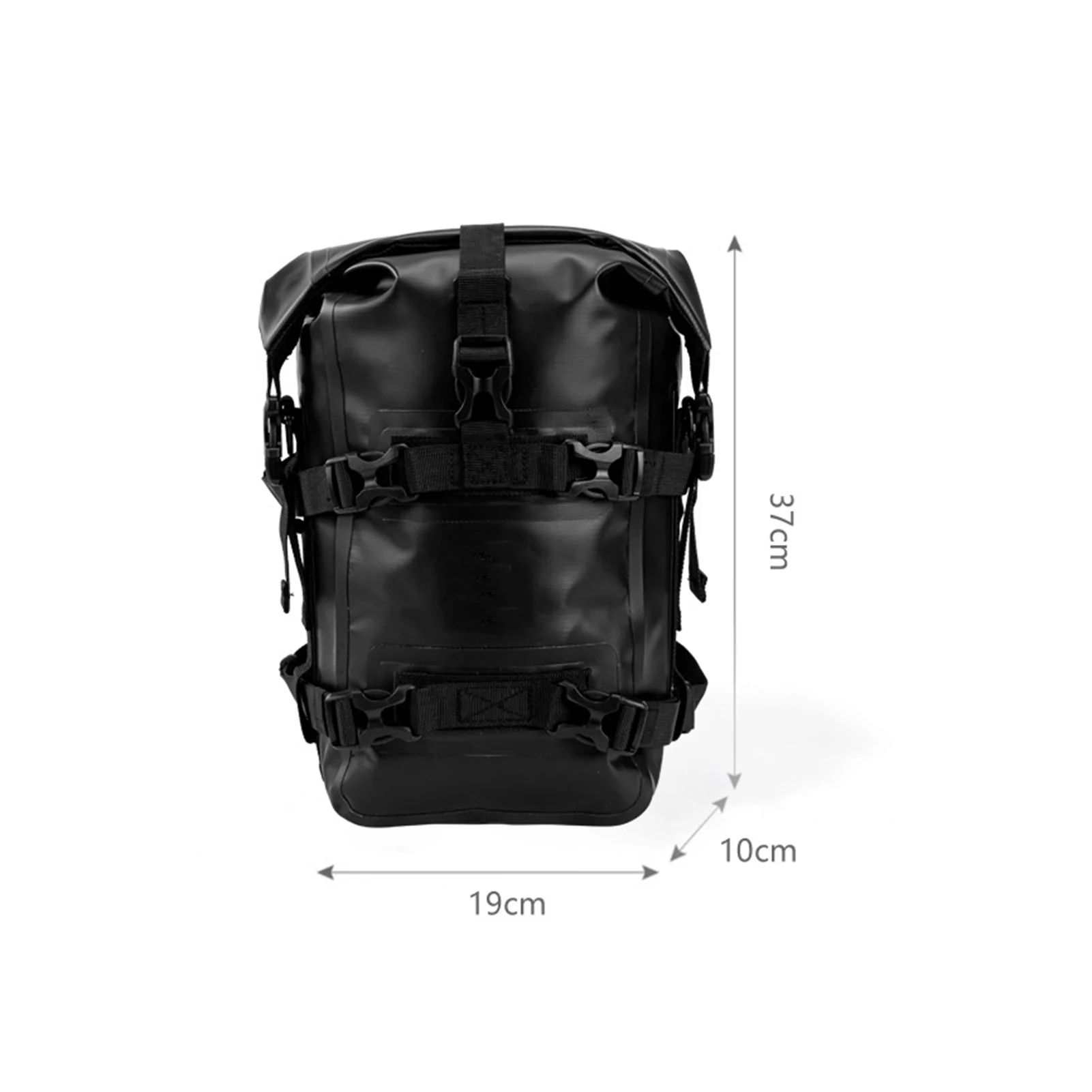 Gecheer Motorcycle  Frame Bag Motorbike Side Bag Full Waterproof 8L Motorcycle Bag Can be as Shoulder Bag or Sling Bag