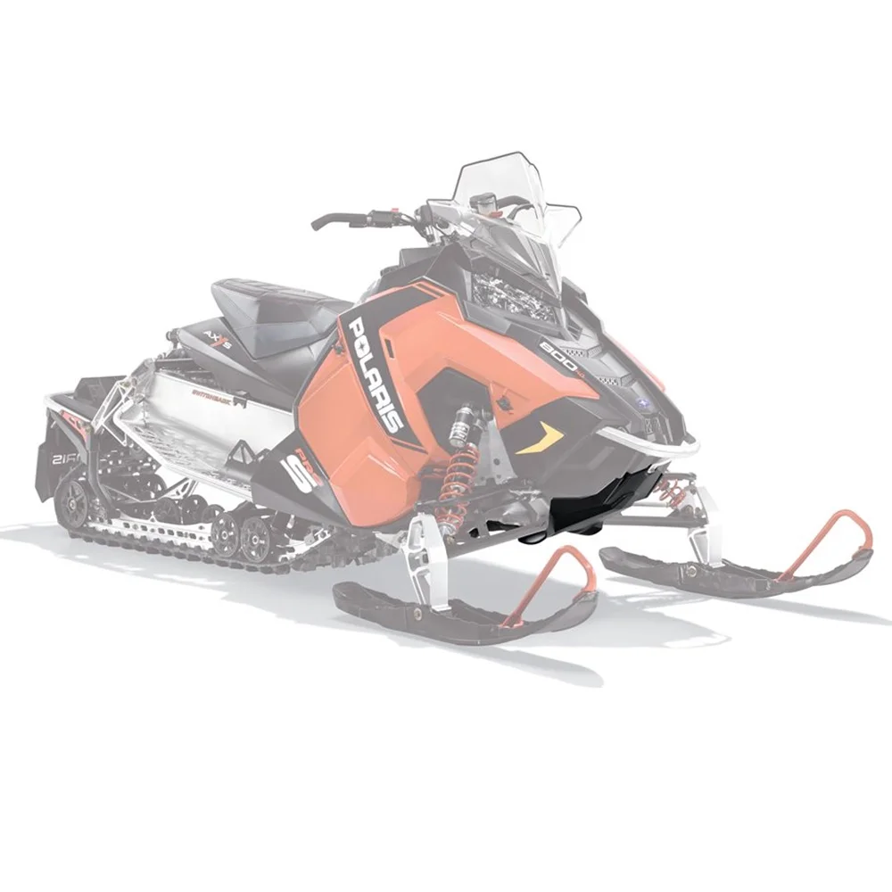Polaris 2880383-070 Black Ultimate Skid Plate Axys Rush Switchback Titan RMK Snowmobile