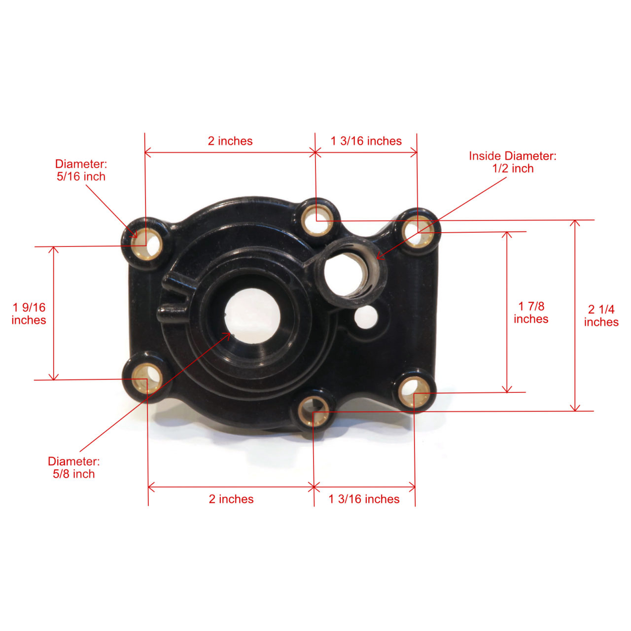 The ROP Shop | Water Pump Rebuild Kit for 1996 Johnson 30 HP SJ30REDE, SJ30RLEDE Outboard Boat
