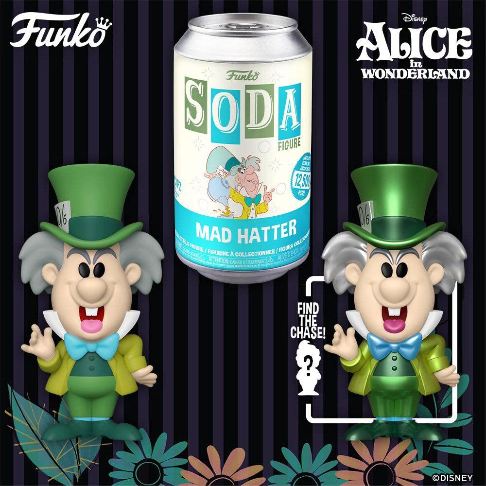 Mad Hatter Alice in Wonderland Funko Vinyl Soda