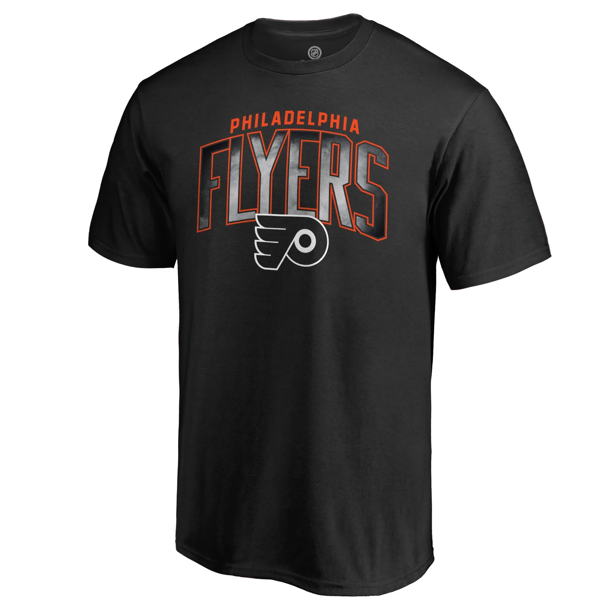 Men's Fanatics Branded Black Philadelphia Flyers Arch Smoke T-Shirt