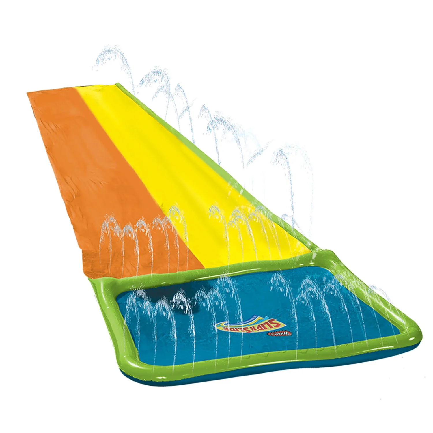 Wham-O 64320 Slip 'N Slide Hydroplane Double XL Dual Lane 15 Foot Water Slide