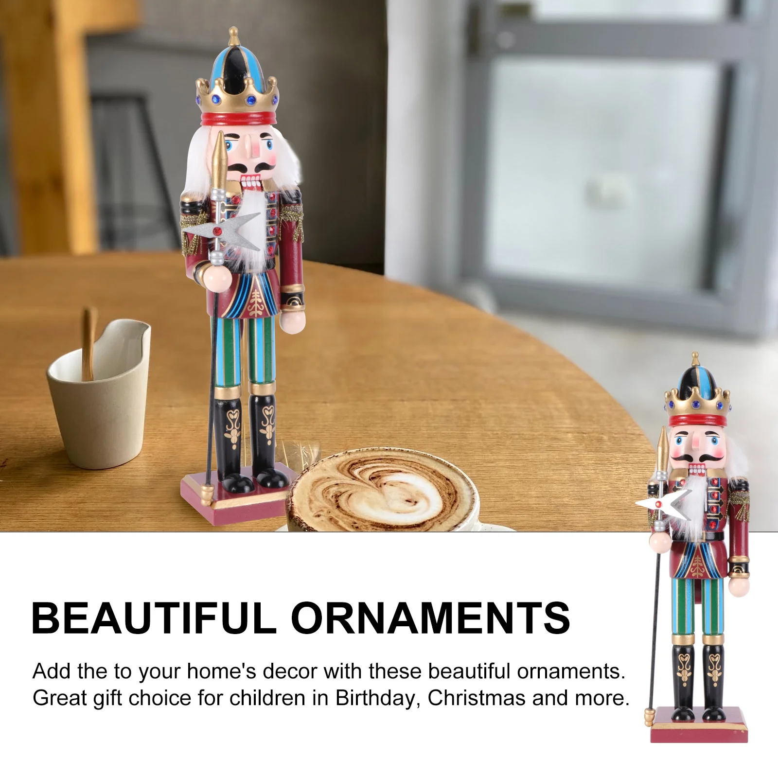 Decorations Puppet Ornaments Nutcracker Doll Large Nutcrackers 6ft Gingerbread Baby Child Office