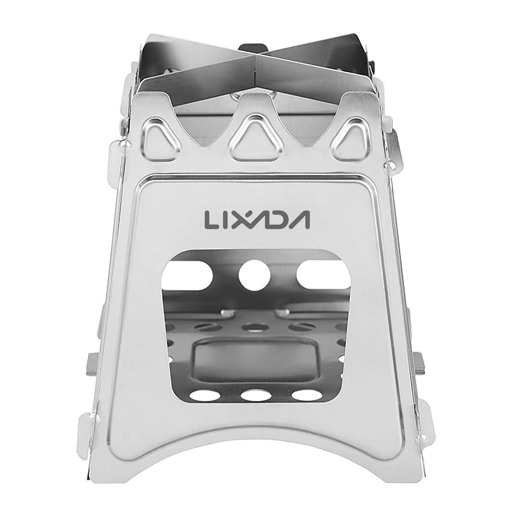 Lixada Compact Folding Wood for Outdoor Camping Cooking Picnic
