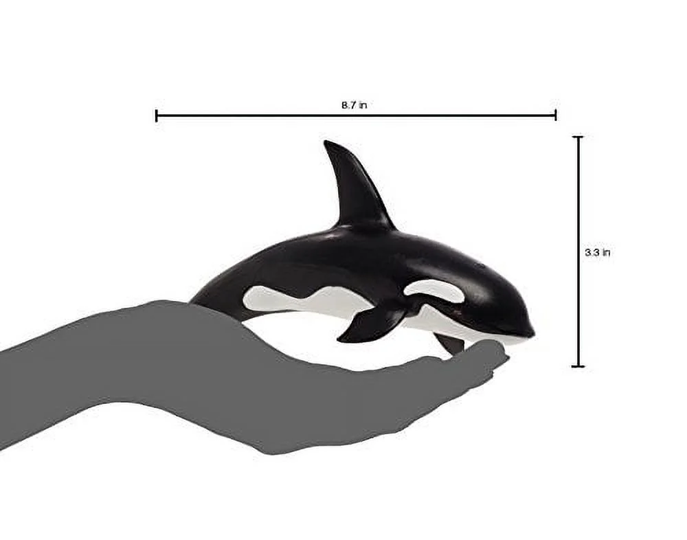 MOJO - Realistic International Wildlife Figurine, Large Orca