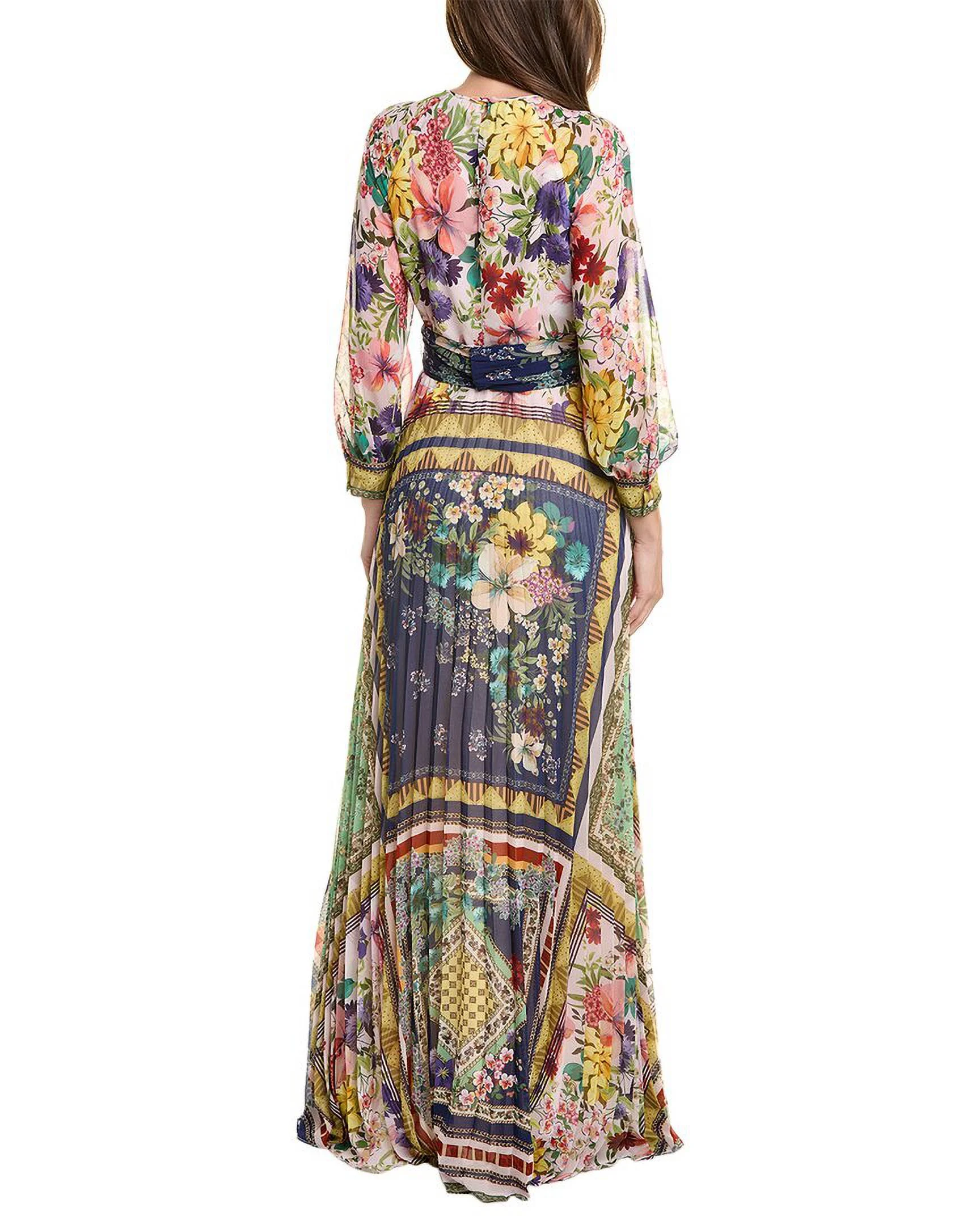 Teri Jon by Rickie Freeman womens  Chiffon Gown, 4, Pink