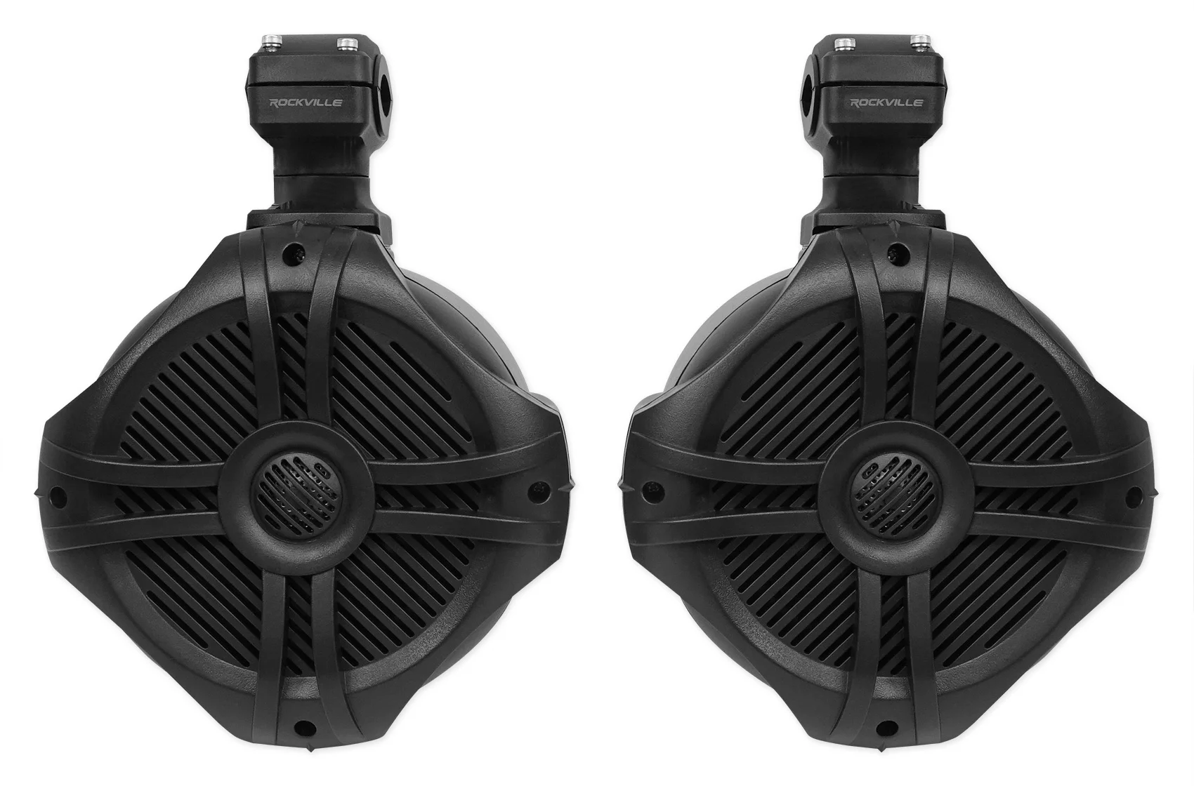 (4) Rockville RWB70B Black 6.5