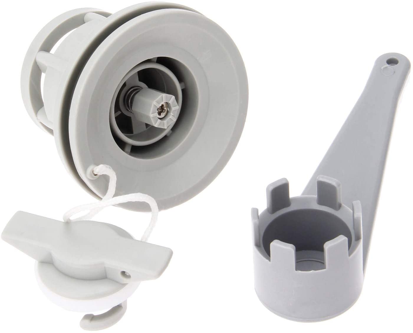 MUXSAM Kayak Boat Air Valve, Double Seal Air Plugs Air Valve Air Gas Valve Cap Replacements for Inflatable Boat Dinghy Kayak Canoe Rafts