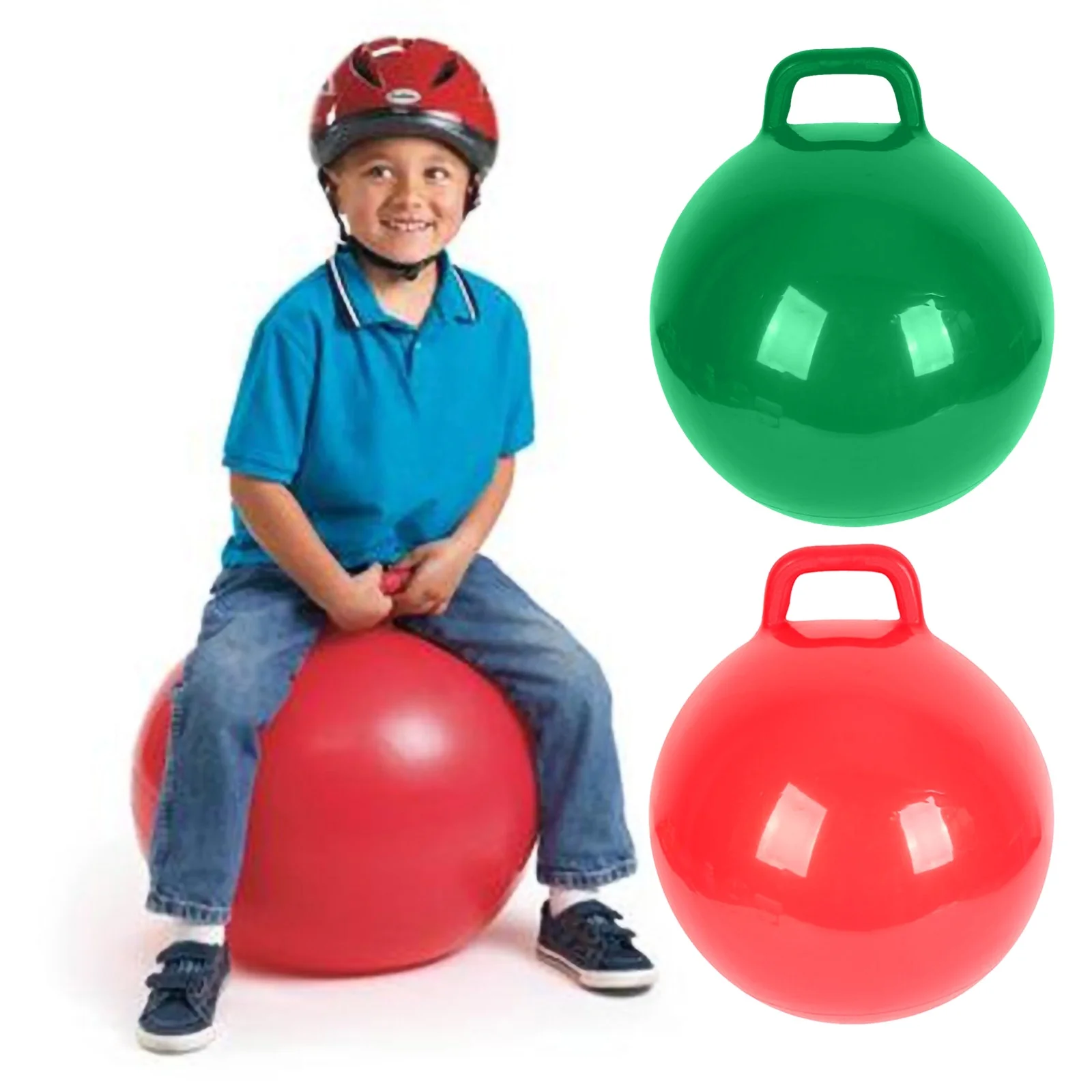 keusn hopper jump ball kids inflatable bounce hop ball for children educational toys