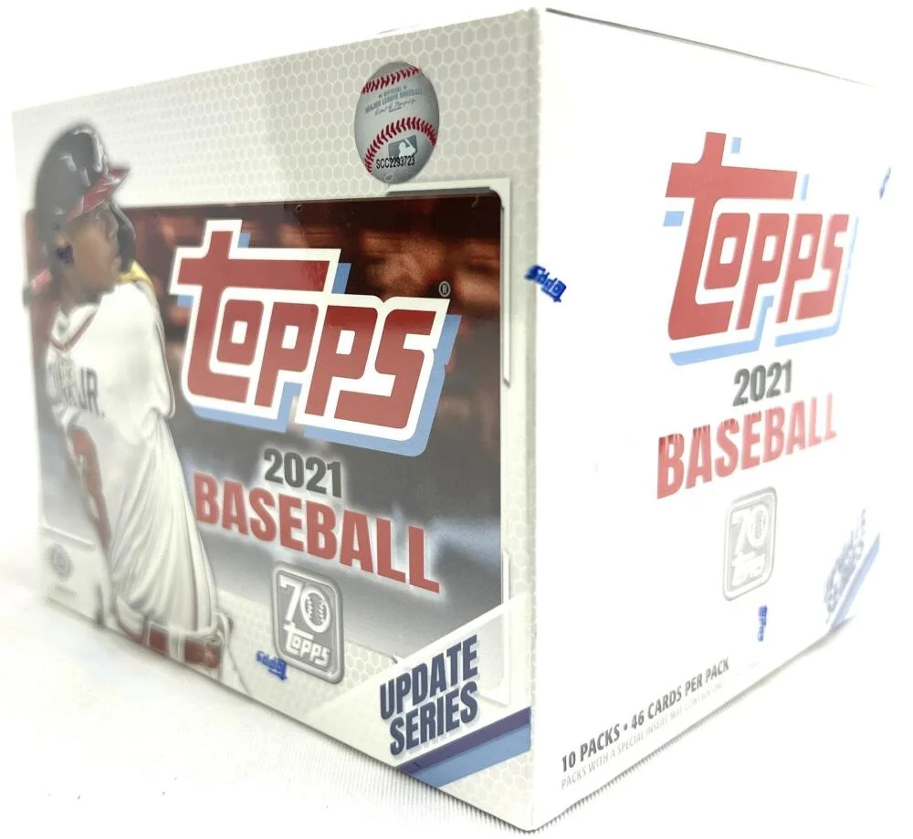 2021 Topps Update Series Baseball Hobby Jumbo Box