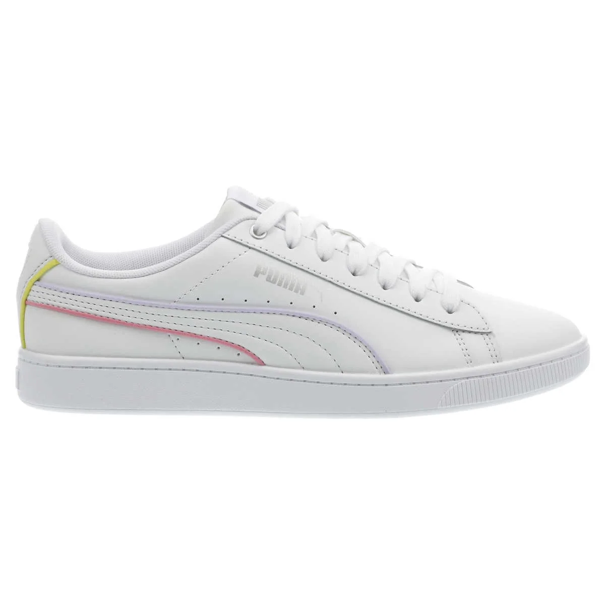 PUMA Women's Vikky V2 Sneaker - Ladies Tennis Shoes, White, 10 - NEW