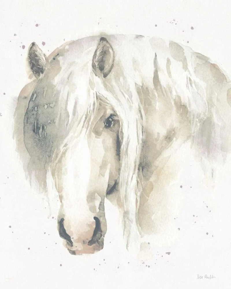 Audit, Lisa 20x24 White Modern Wood Framed Museum Art Print Titled - Farm Friends VI v2 Neutral