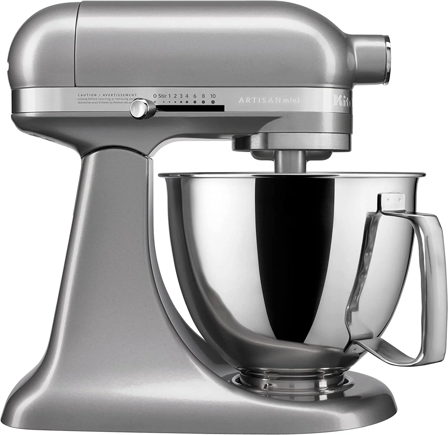 YONG 3.5 Quart Tilt-Head Stand Mixer - KSM3316X - Contour Silver & KFC3516CU 3.5 Cup Food Chopper, Contour Silver