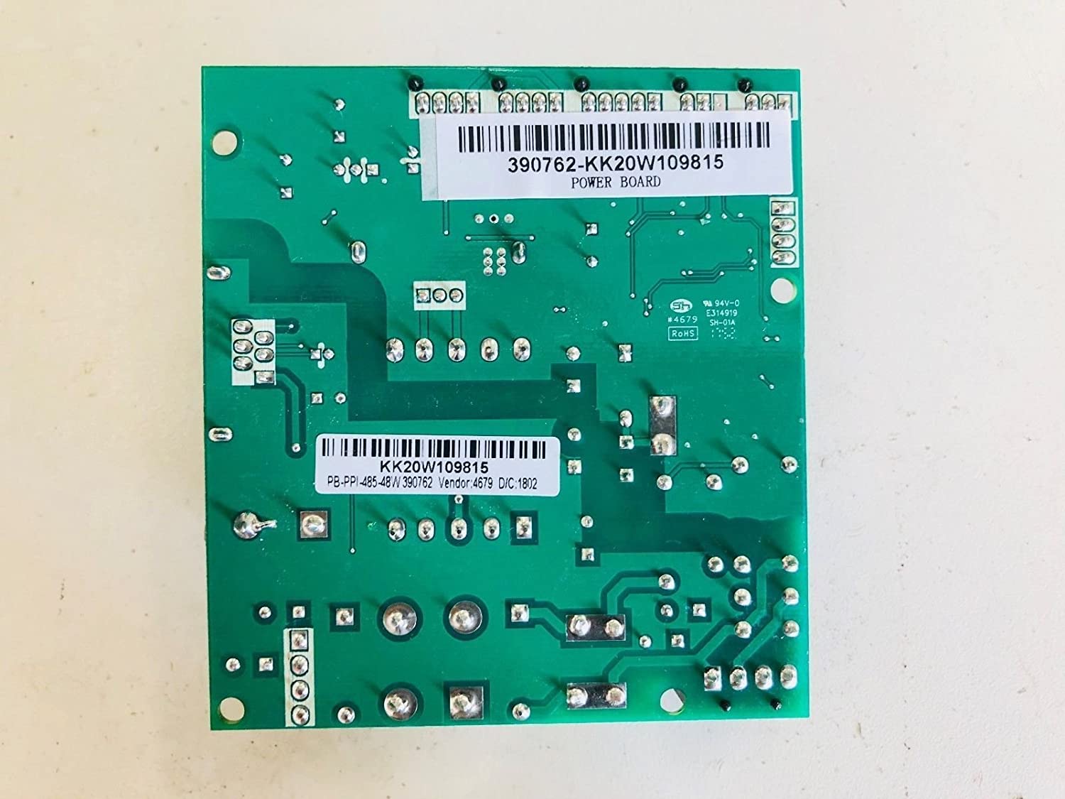 Icon Health & Fitness, Inc. ECA Motor Power Board PB-PPI-485-48W 402796 Works with Nordictrack World Tour Bike
