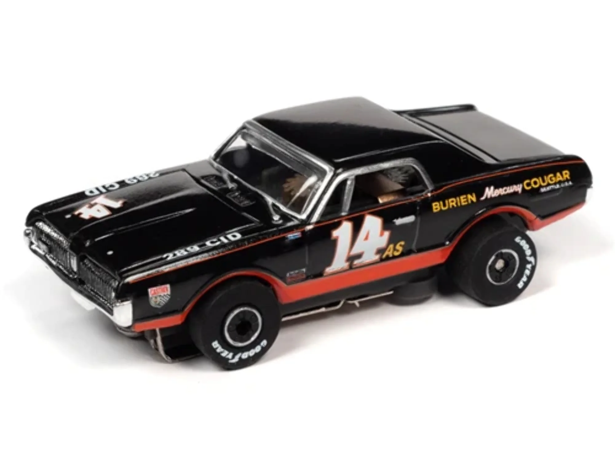 Auto World Thunderjet R30 1967 Mercury Cougar HO Scale Slot Car