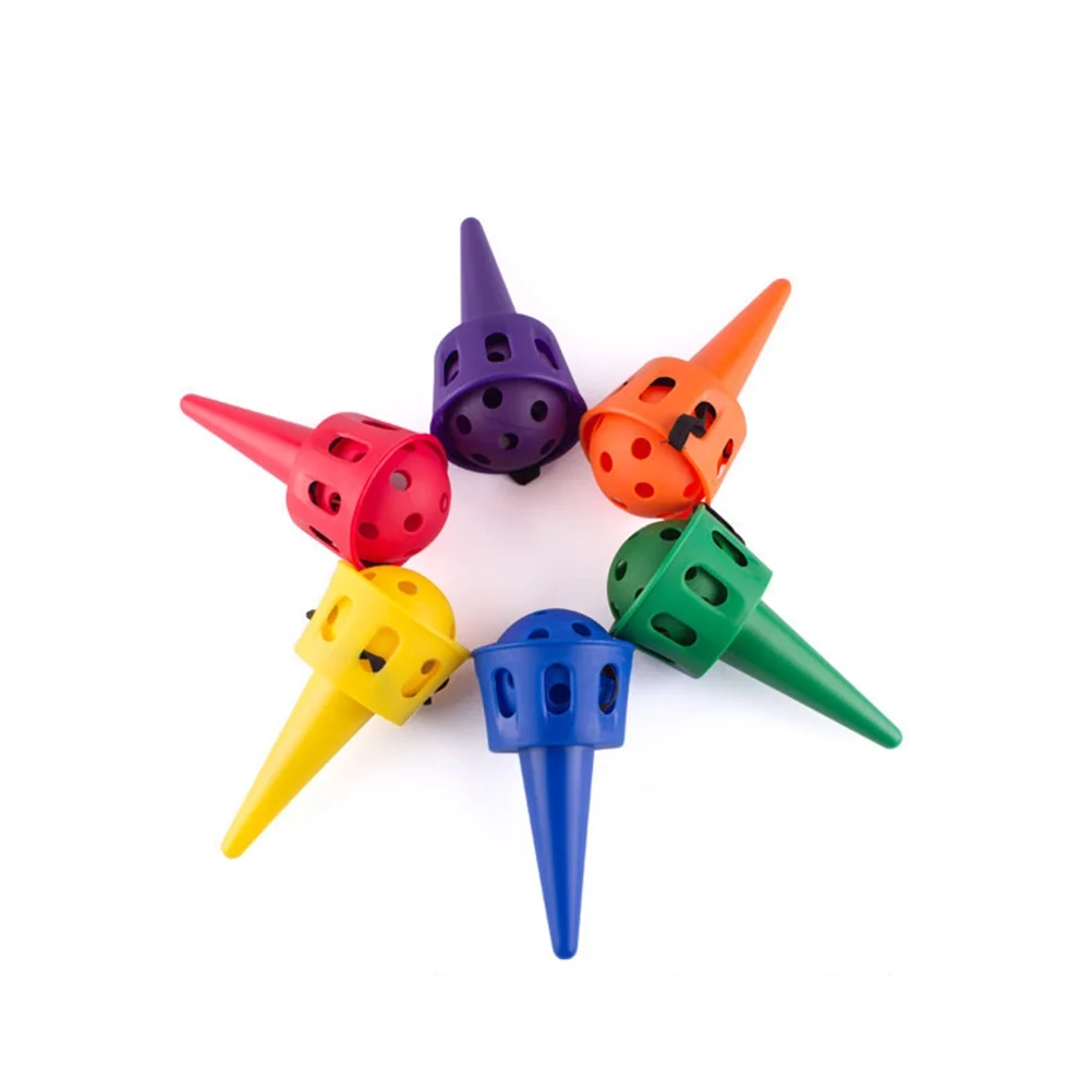 2pcs Scoop Ball Catch Ball Game Set Launch Balls Catch and Toss Game Kids Outdoor Party Favor for Lawn Camping Beach(Random Color)