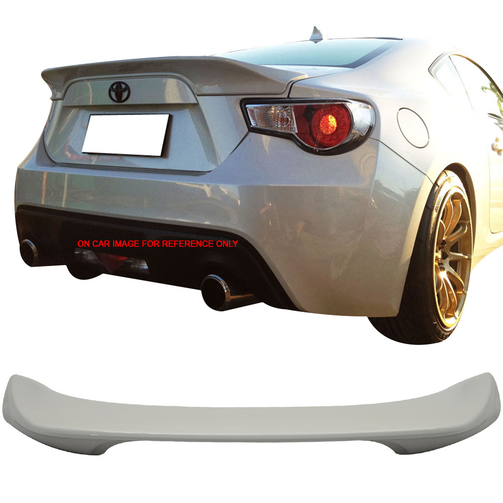 Ikon Motorsports Compatible with 2013-2016 Scion FR-S/2013-2020 Subaru BRZ/2017-2020 Toyota 86 TR-D Style Rear Trunk Spoiler Wing K1X