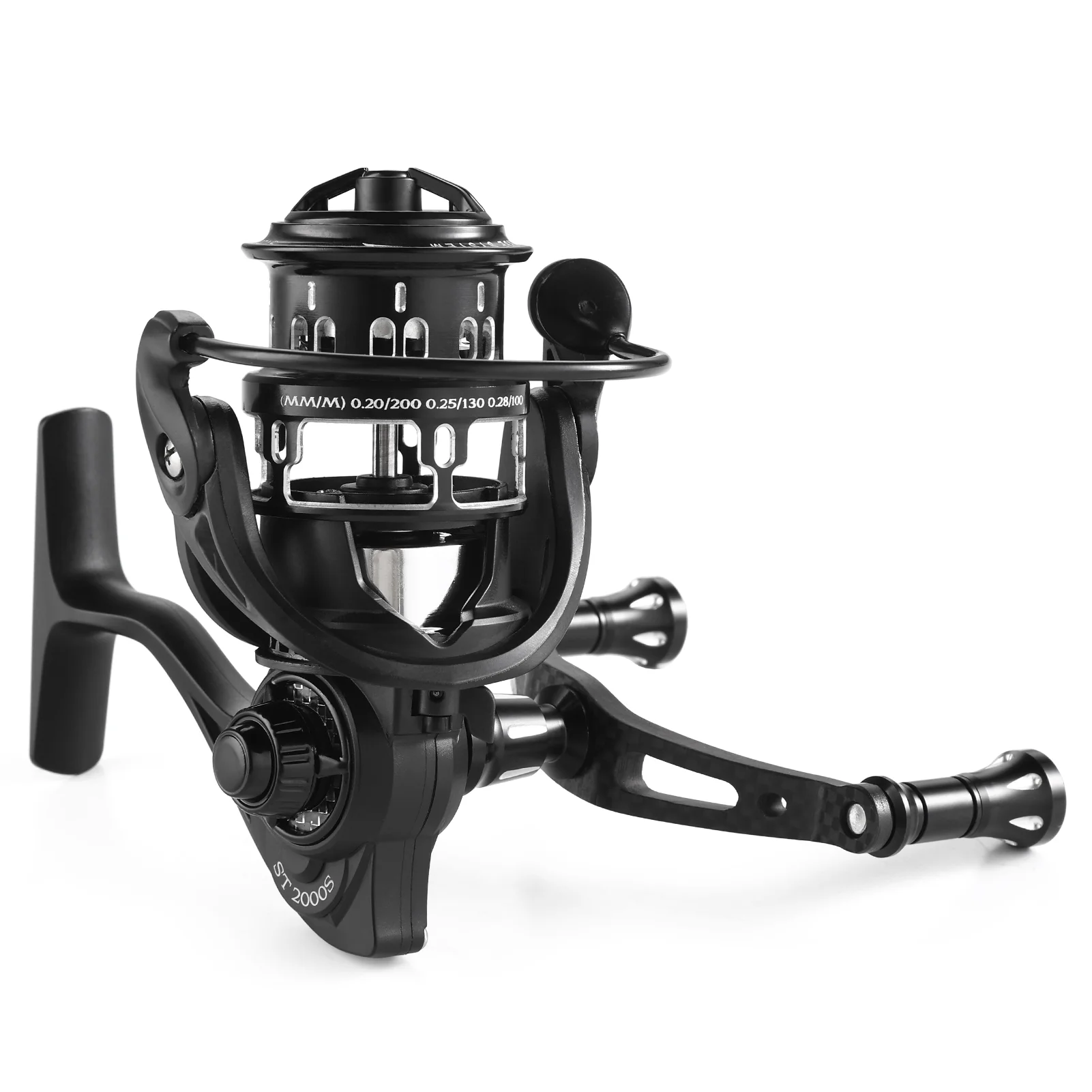 Andoer Fishing Reels Spinning Carbon Fiber Fishing Wheel for Saltwater and Freshwater