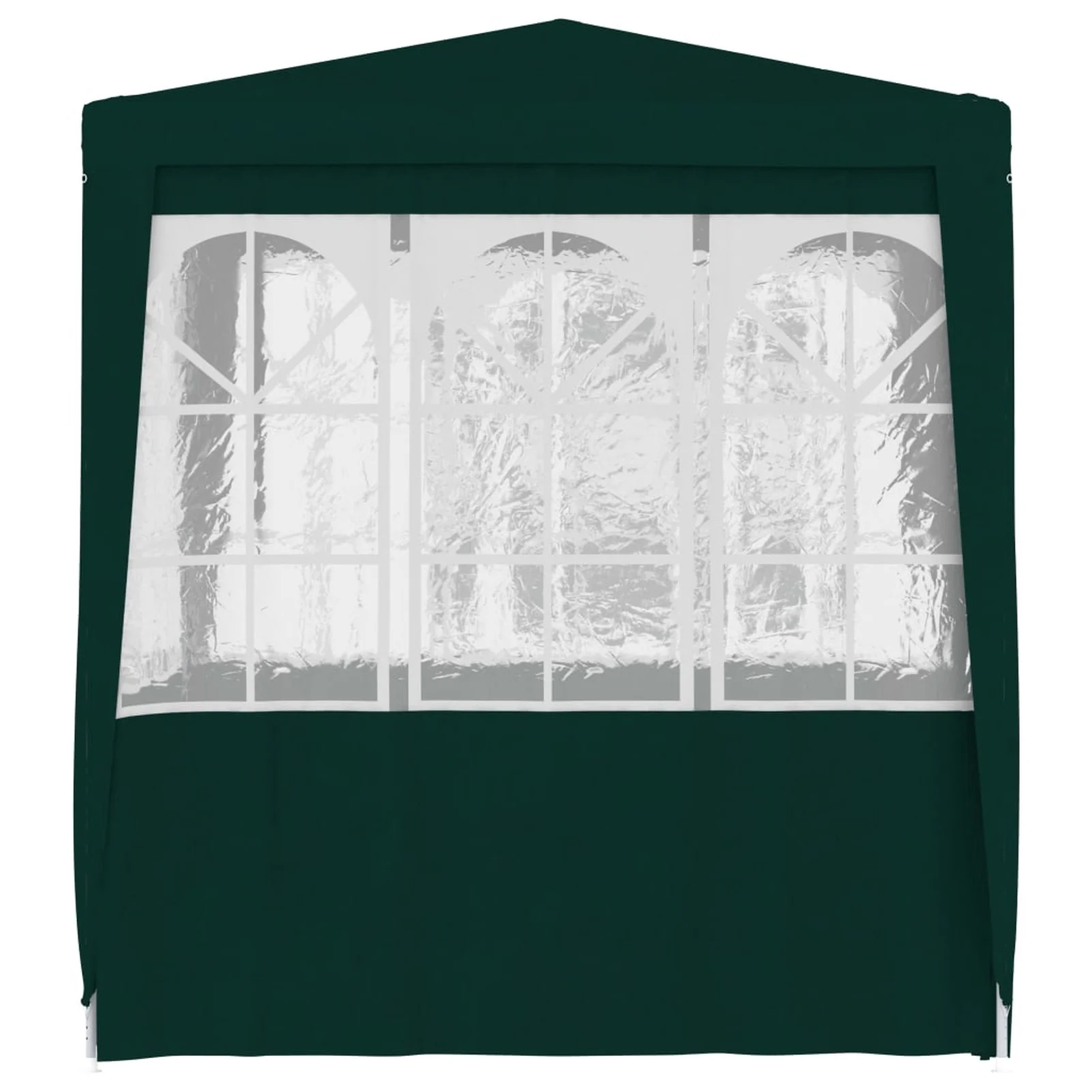 Gecheer Green Party Tent with Side Walls Outdoor Gazebo Canopy for Wedding, BBQ, Camping 6.6ft x 6.6ft x 7.9ft