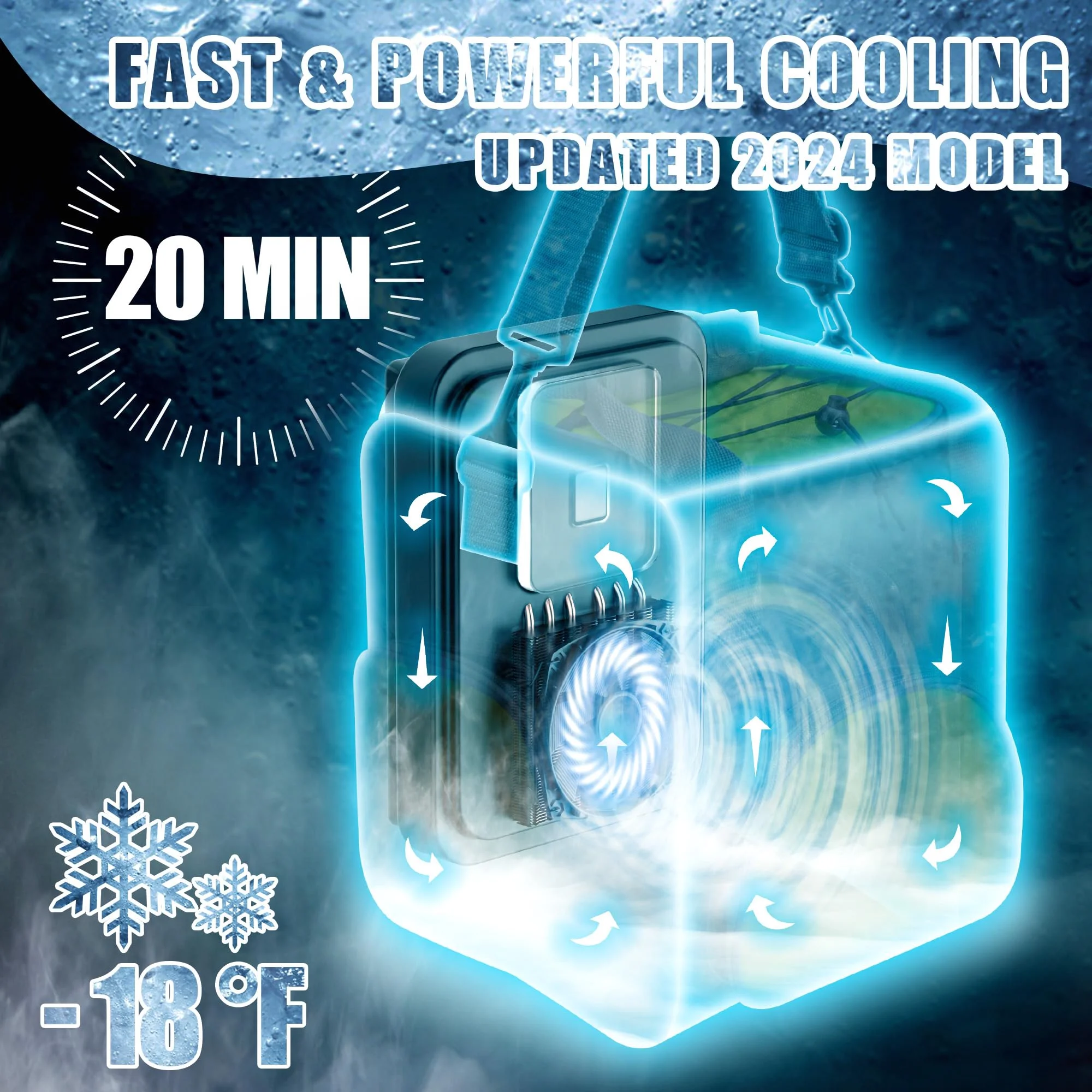 15-Quarts Car Cooler for Travel Plug In, 14L Small Electric Cooler, 12V Mini Car Fridge Portable Refrigerator for Camping, Soft Sided (12V 50.1W)