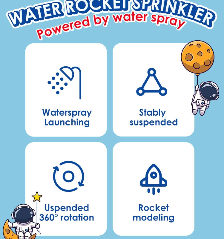 Rocket Aqua- Hydro Launch Water Rocket