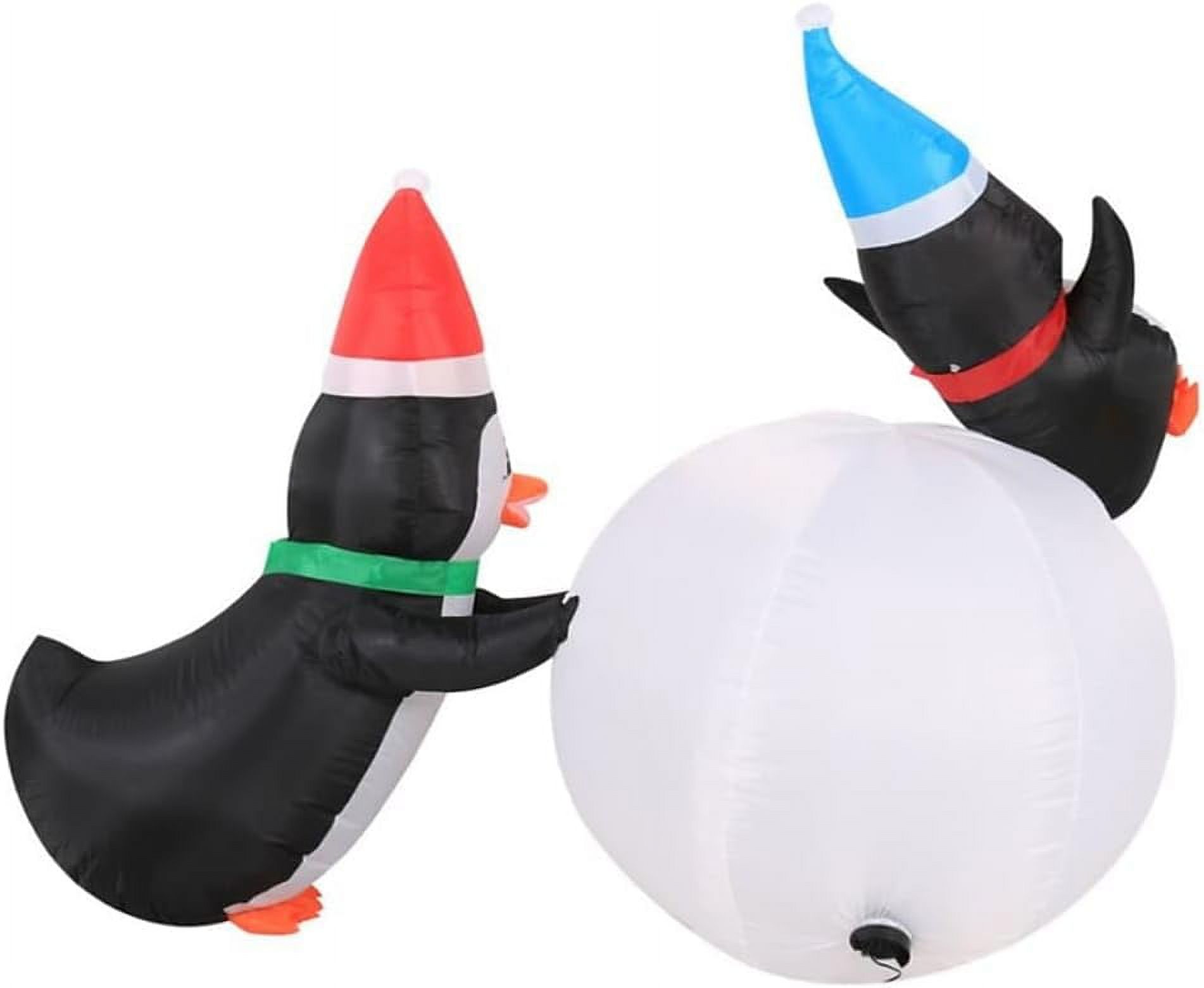 Occasions Christmas 6 Foot Inflatable Penguins With Swirling Lights(28840)
