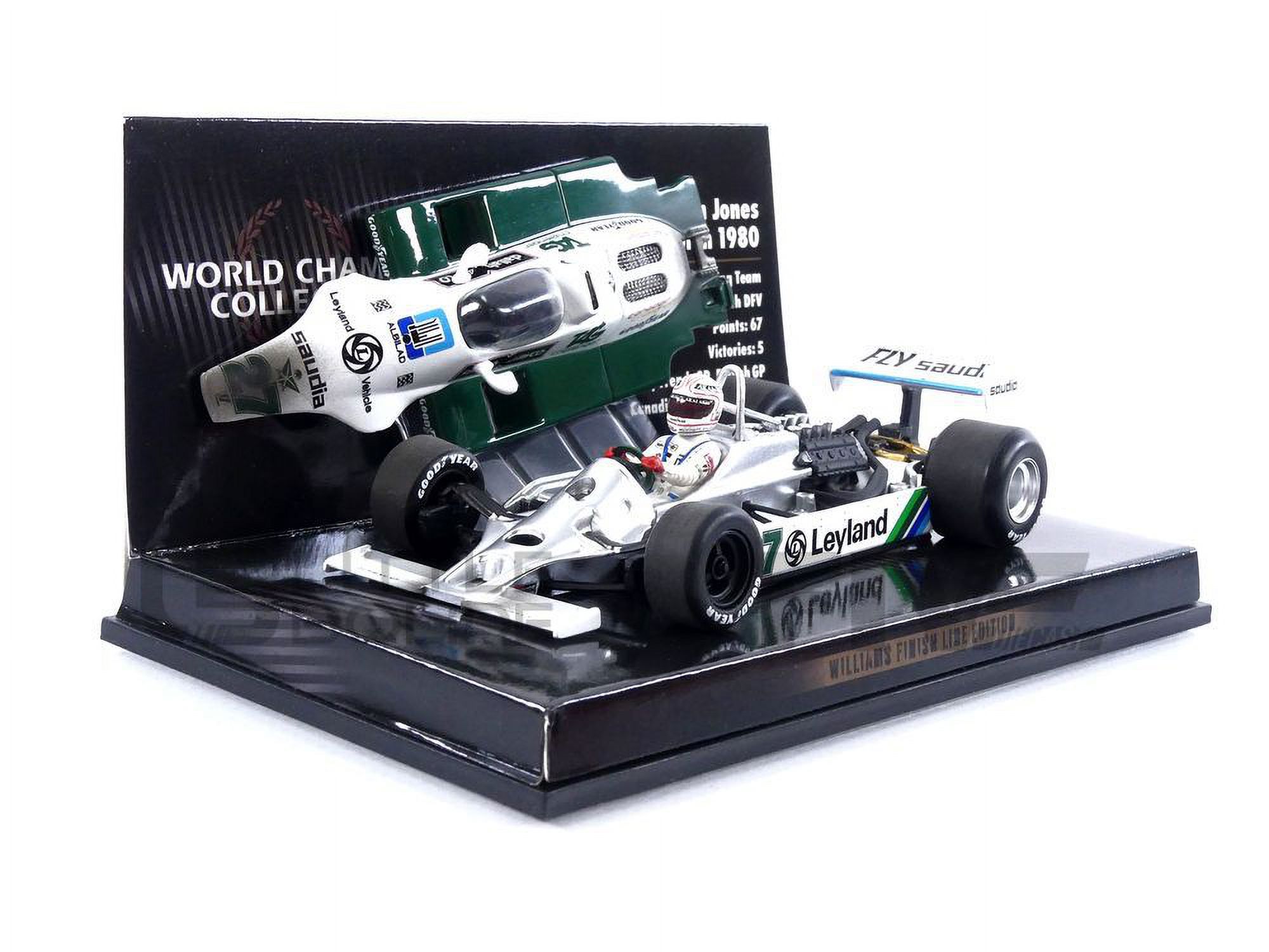 MINICHAMPS 1/43 - WILLIAMS FW 07B Dirty Version - World Champion 1980