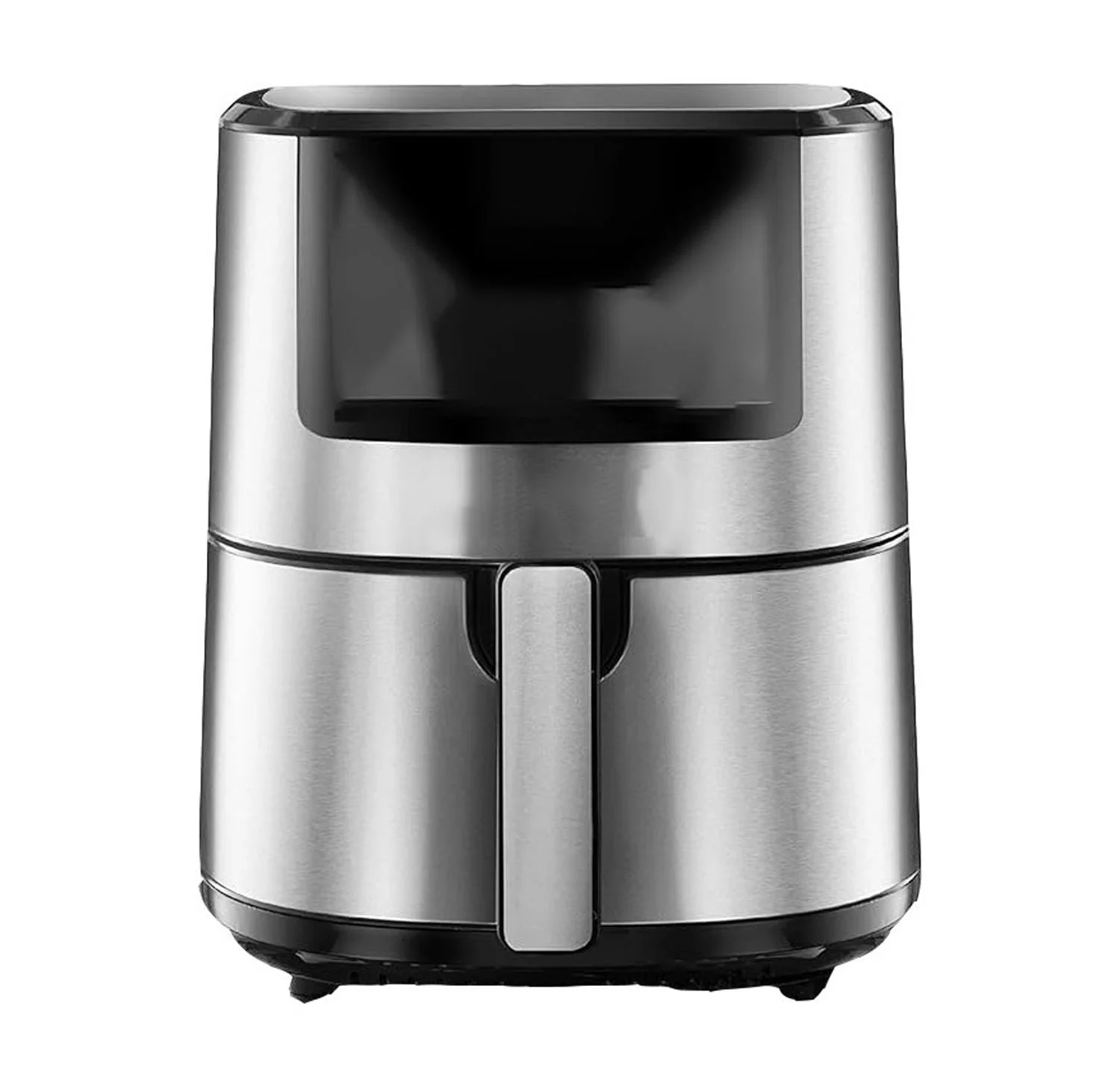 4-Qt Digital Air Fryer with Guided Cooking, Easy Clean, Stainless Steel
