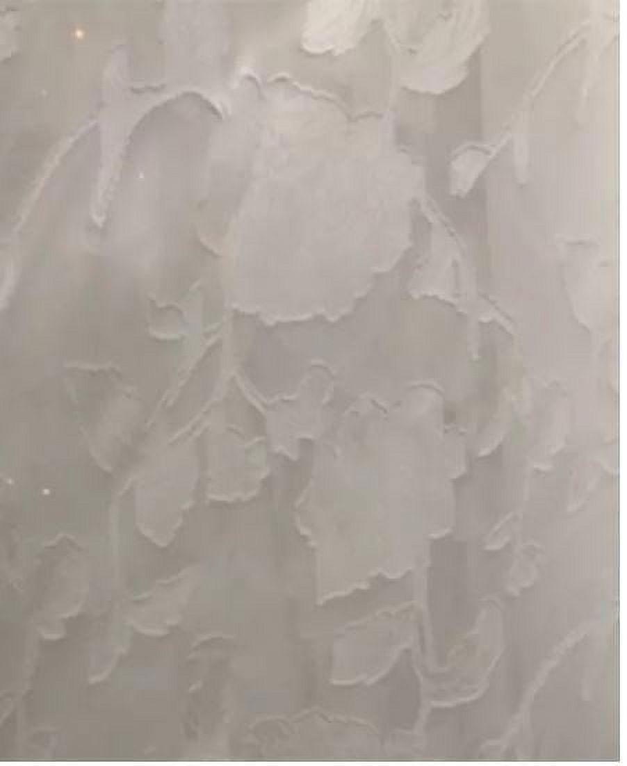 ADRIANNA PAPELL Womens White Long Sleeve V Neck Midi Fit + Flare Dress Size: 8