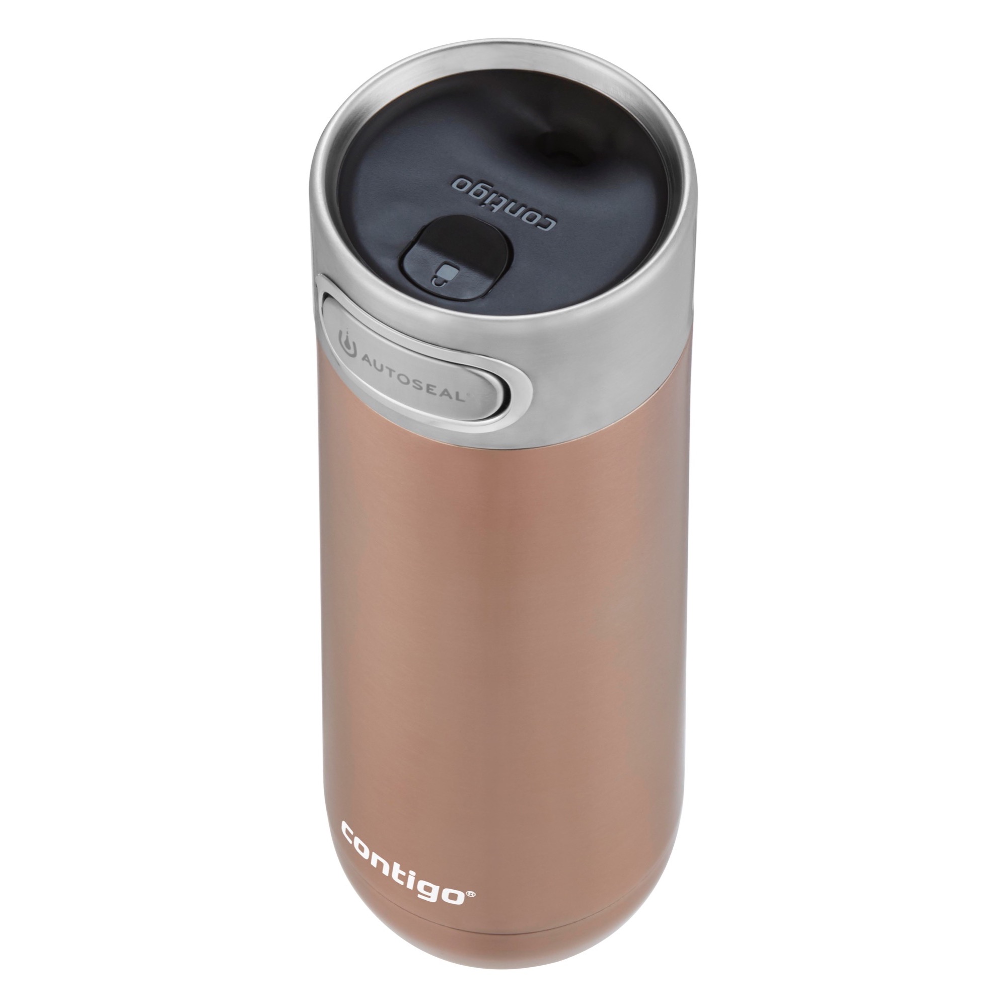 Contigo Luxe Stainless Steel Travel Mug with AUTOSEAL Lid White Zinfandel, 16 fl oz.
