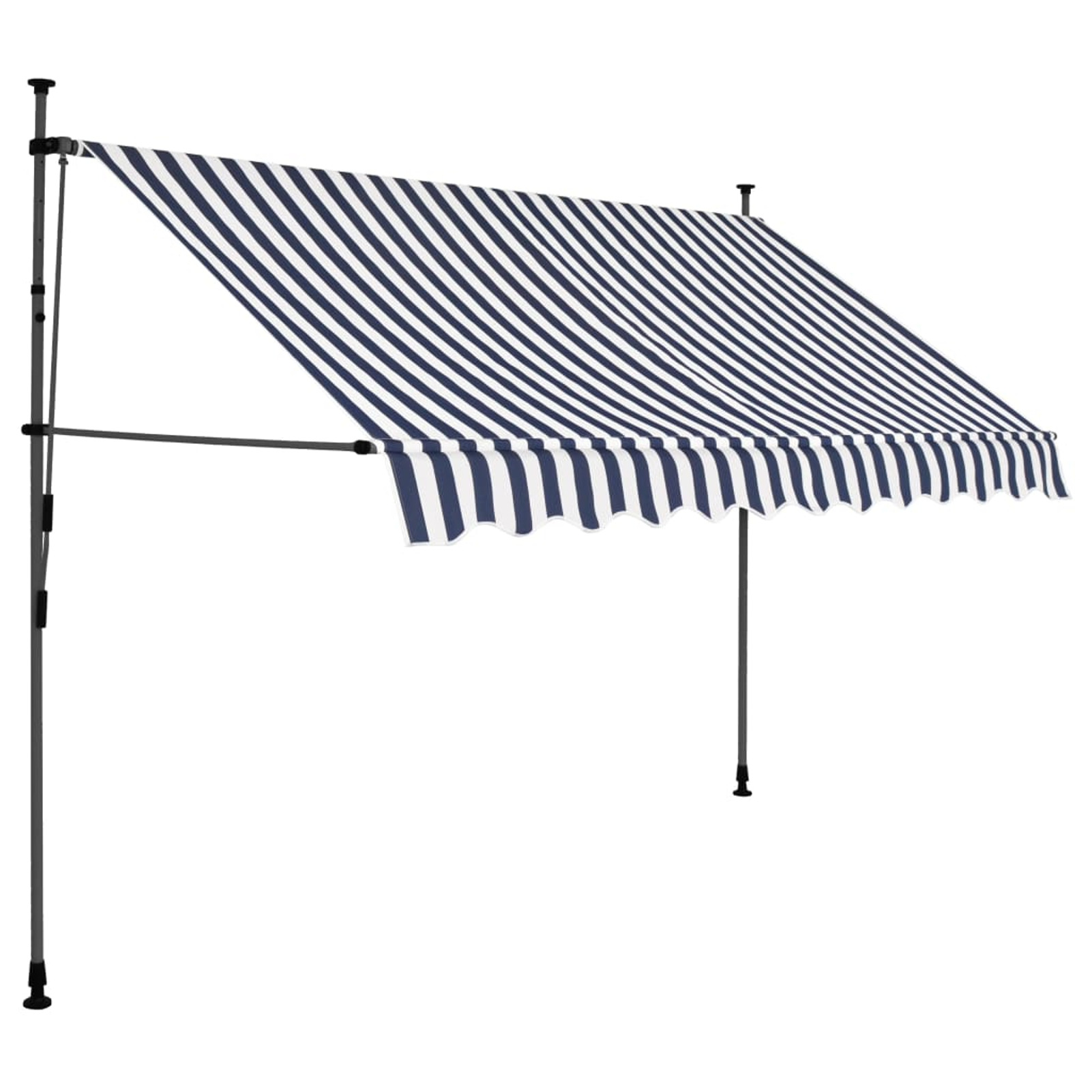 Manual Retractable Awning with 118.1
