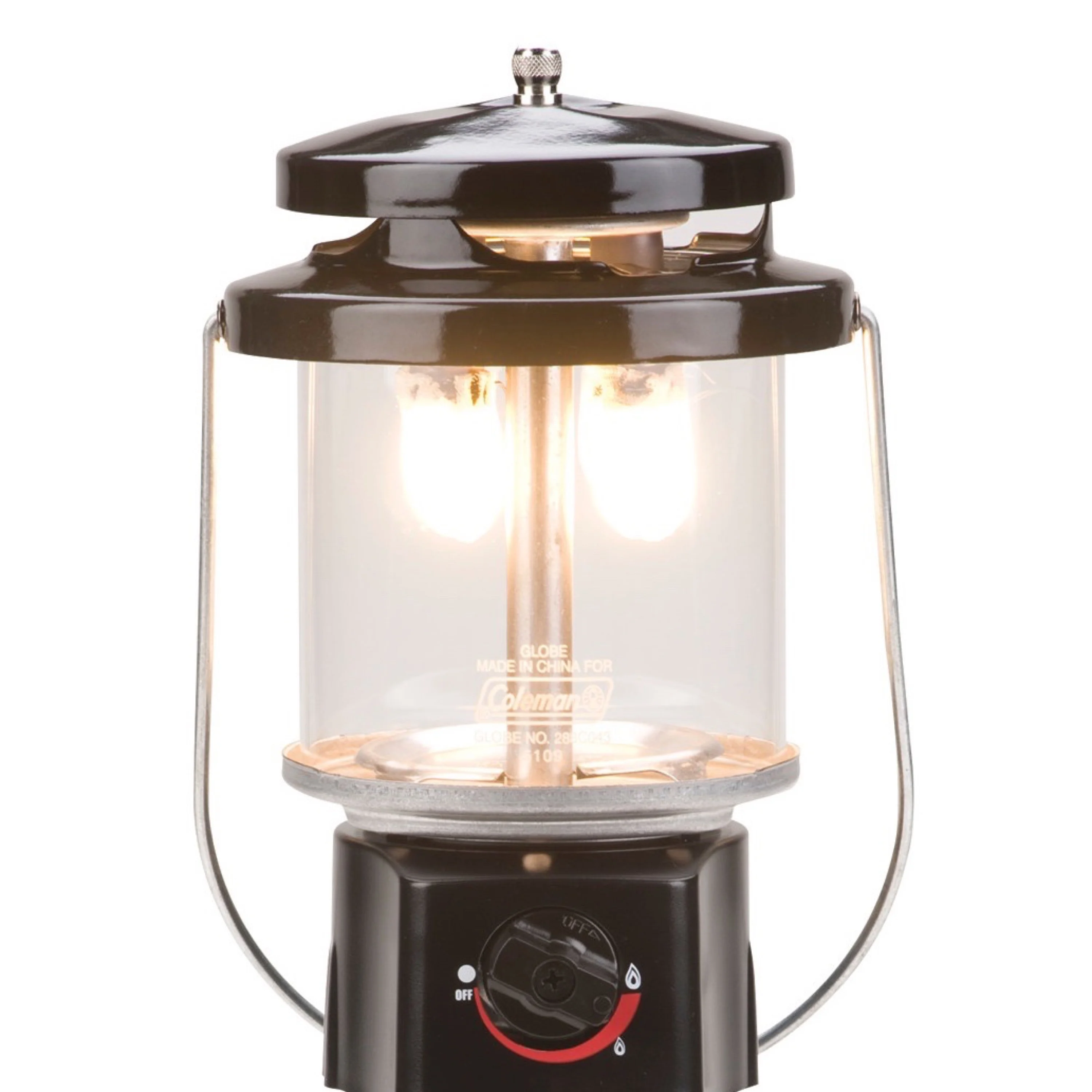 Coleman Deluxe Perfect Flow Propane Gas Lantern for Outdoor Use