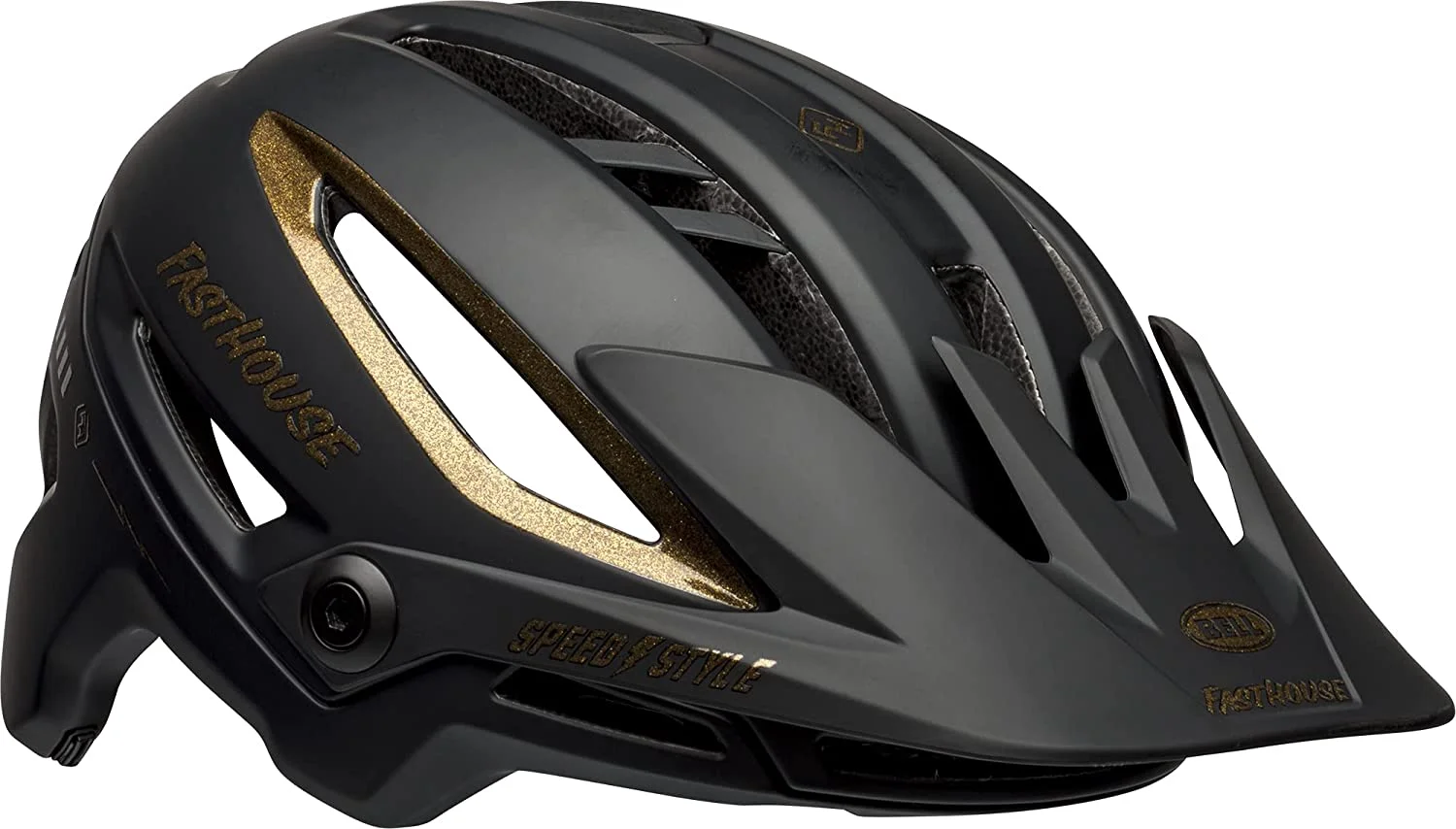 BELL Sixer MIPS Adult Mountain Bike Helmet Fasthouse Matte/Gloss Black/Gold (2023) Medium (55-59 cm)