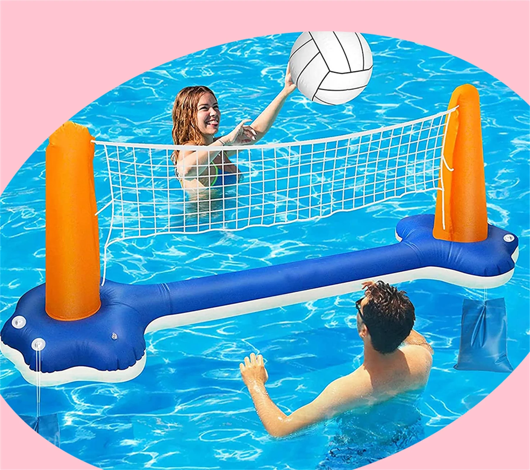 Inflatable Pool Games Volleyball Net Sets