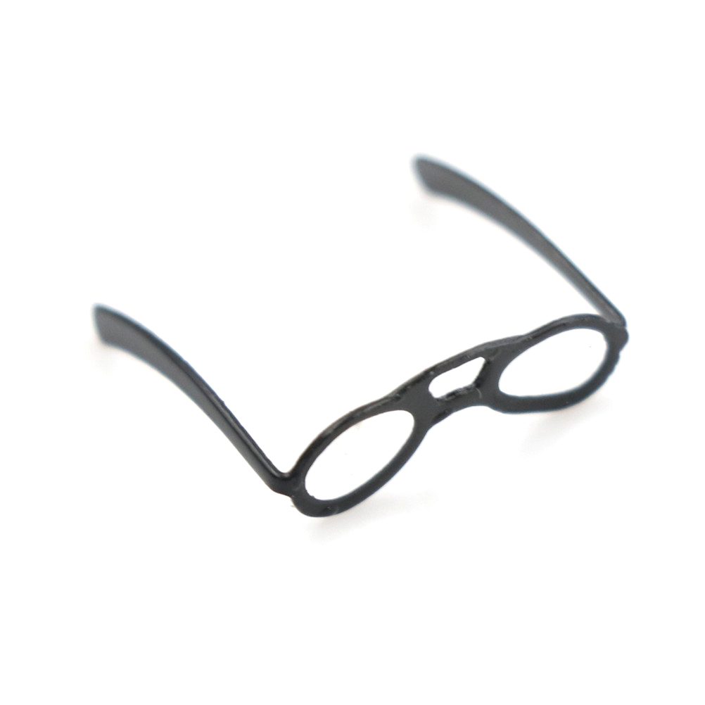 Buytra 1:12 Scale Vintage Doll Miniature Glasses Dollhouse Decor Accessories