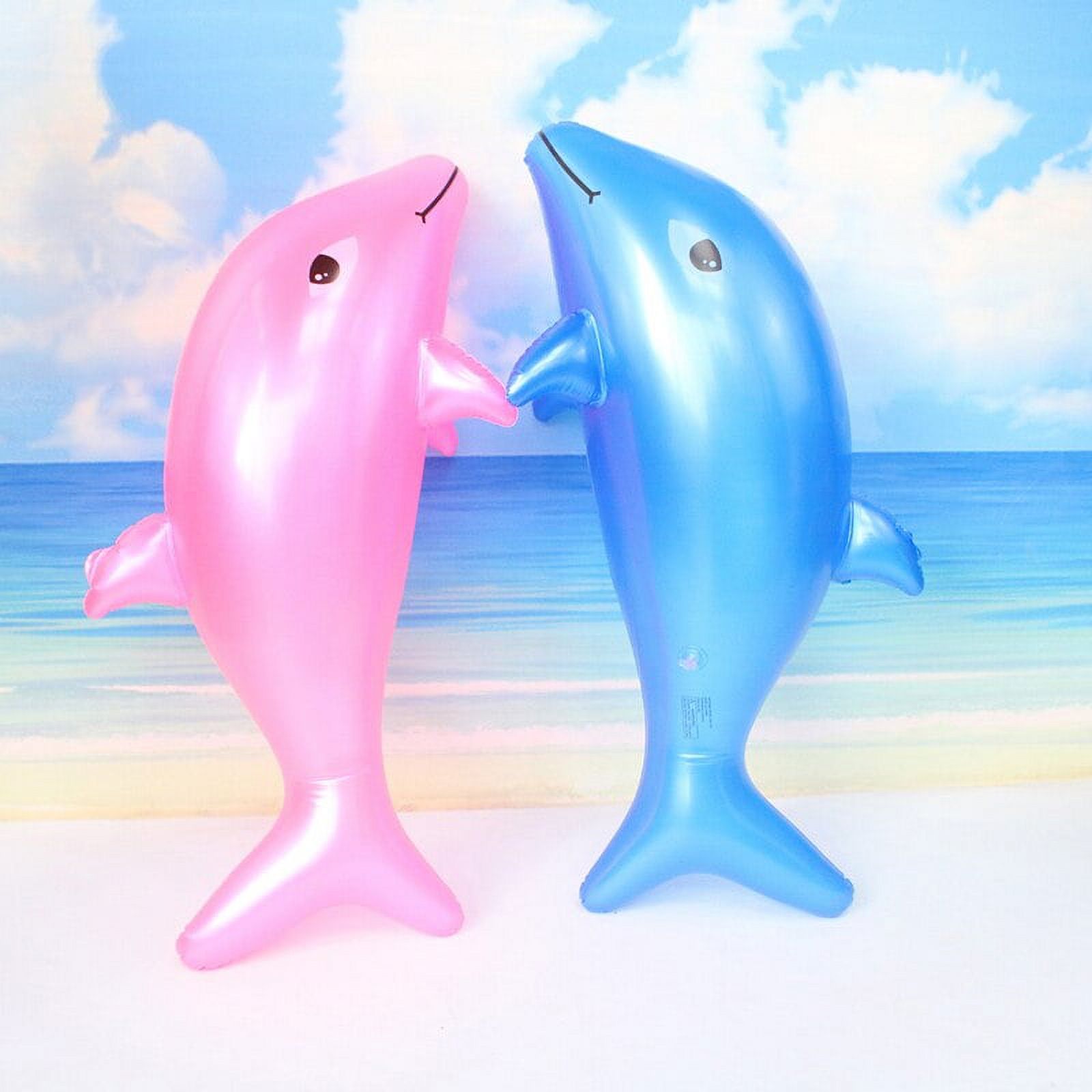 1PC 53cm Inflatable Dolphin Beach Swimming Rings Party Children Toy Kids Gift for Beach Pool Float Air Mattresse Water Toys 2023