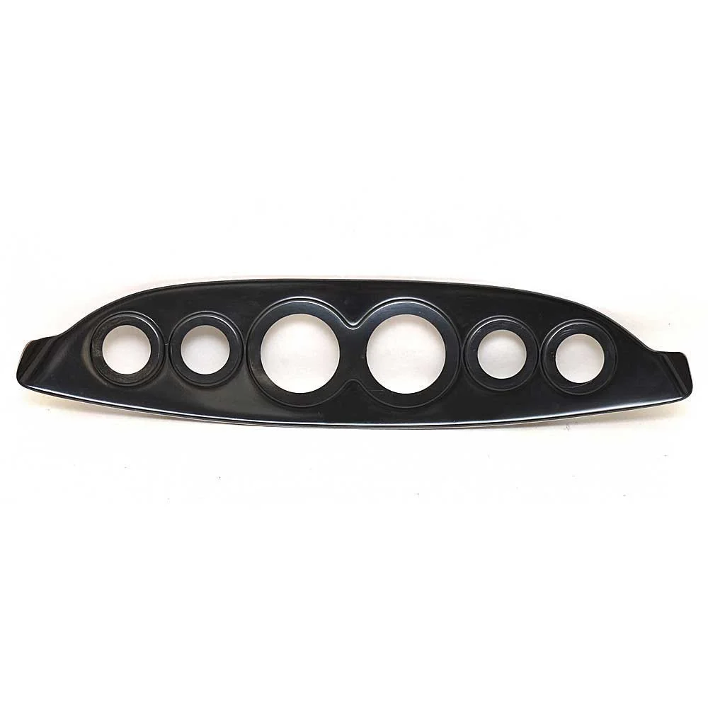 Boat Blank Gauge Panel 2150/A185 | 29 x 6 1/2 Inch Cherrywood Plastic