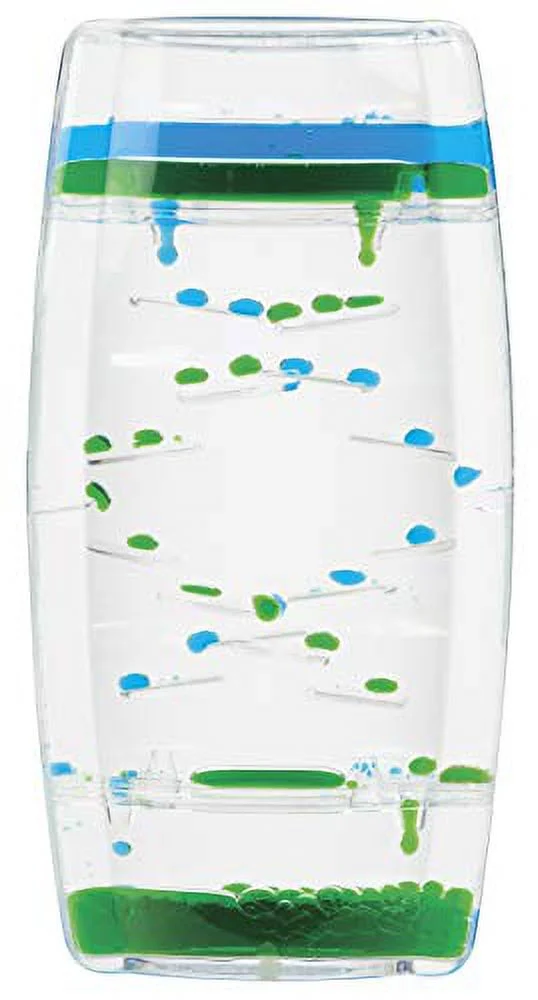 Toysmith Bubble Motion Tumbler, Colors Vary, Soothing, Stress Relief